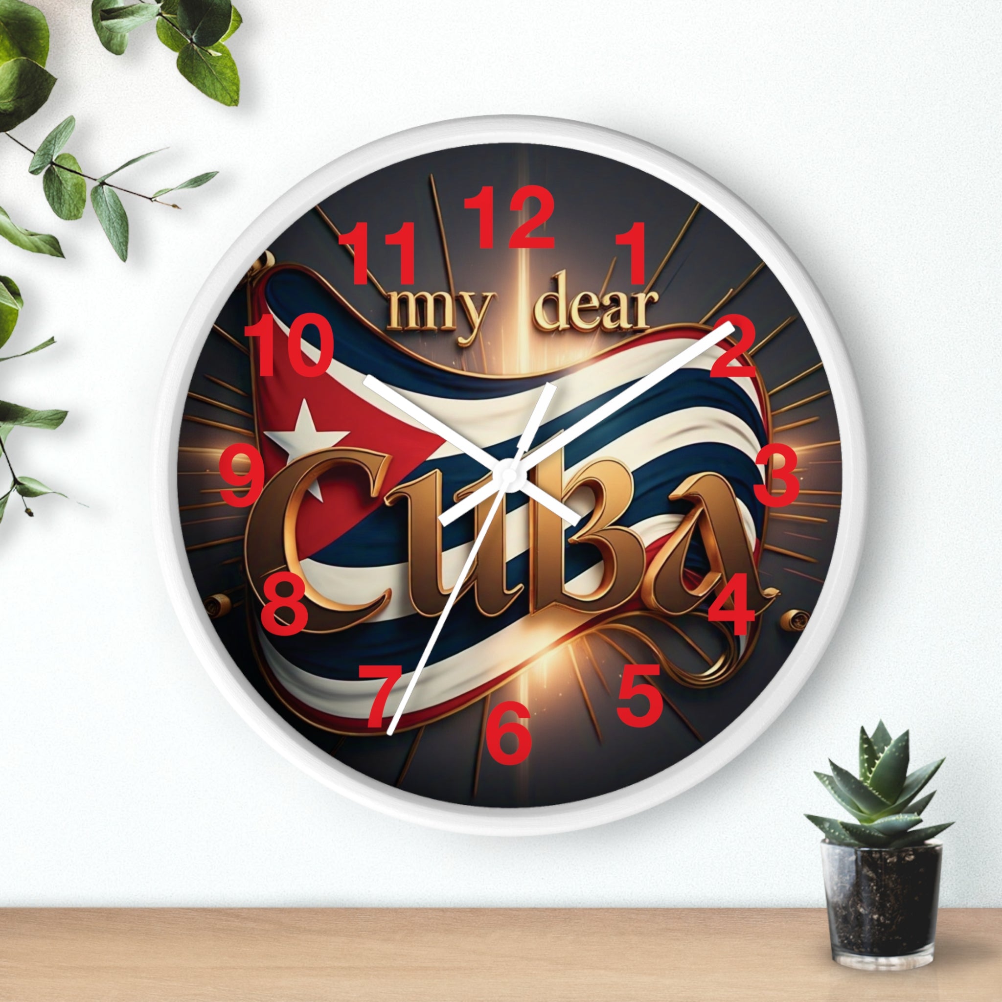Reloj de pared cubano