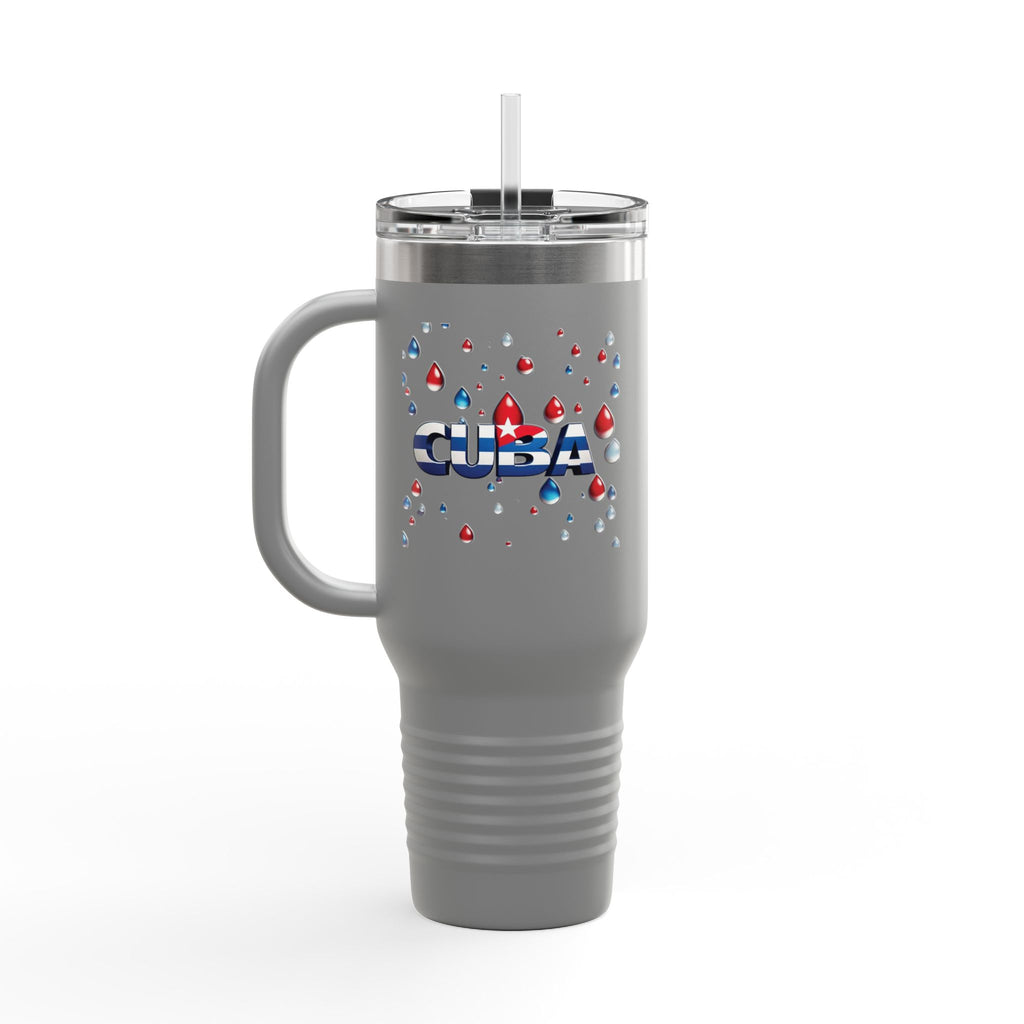 Taza de viaje con temática cubana 40 oz