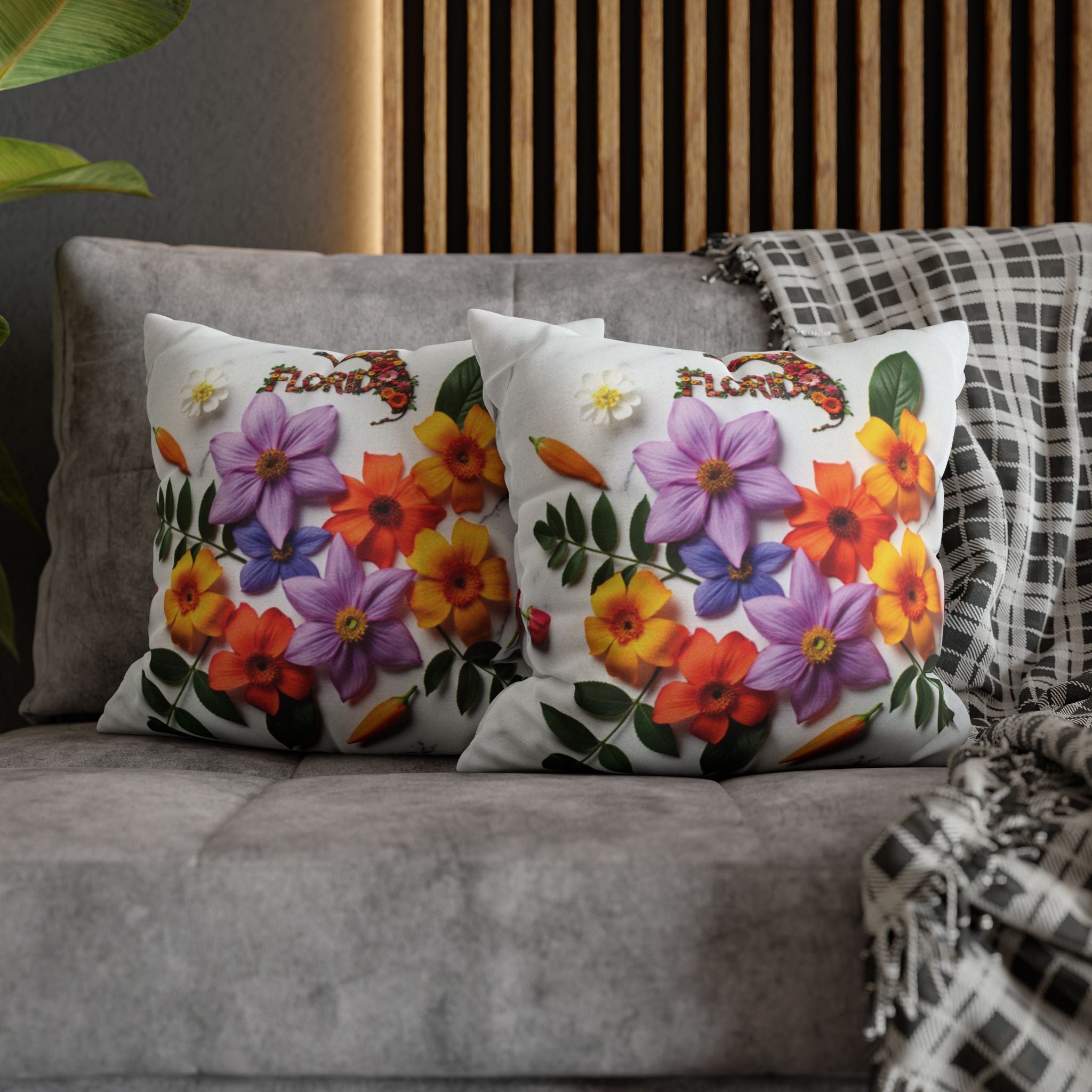 Floral cushion cover “Florida” – Tropical style for your home