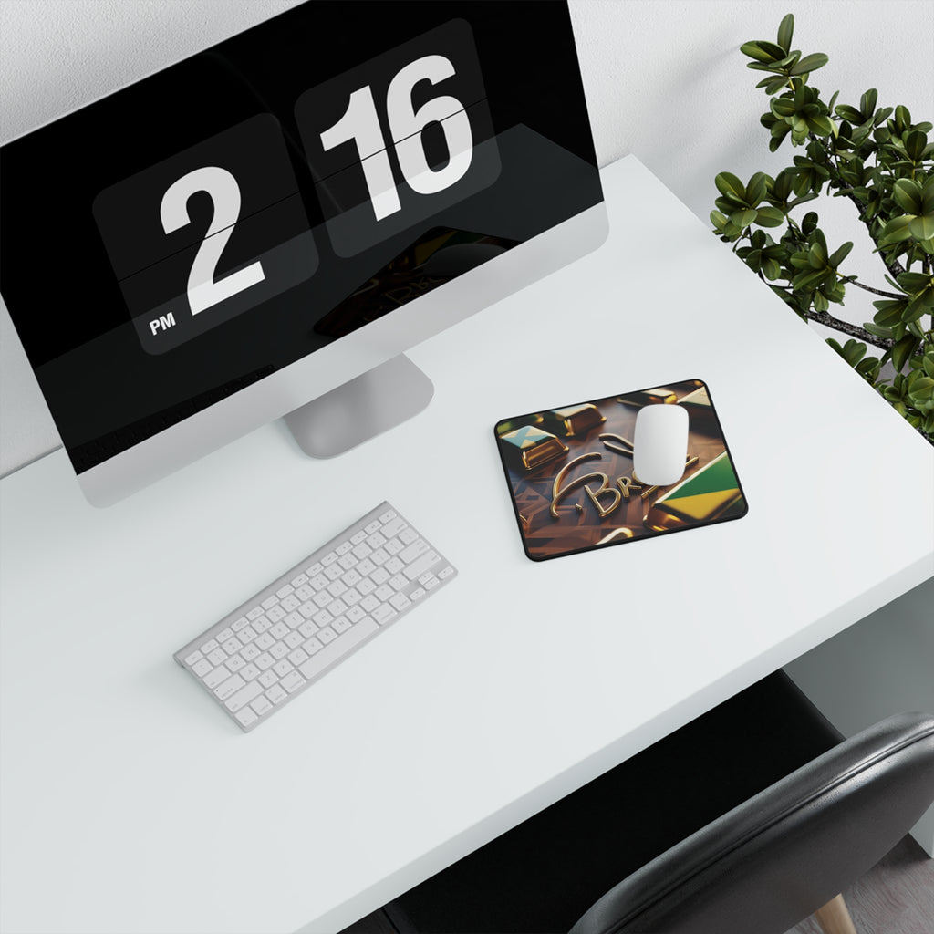 Mouse Pad Gamer - Brasil Design for Gamers and Table Decoration