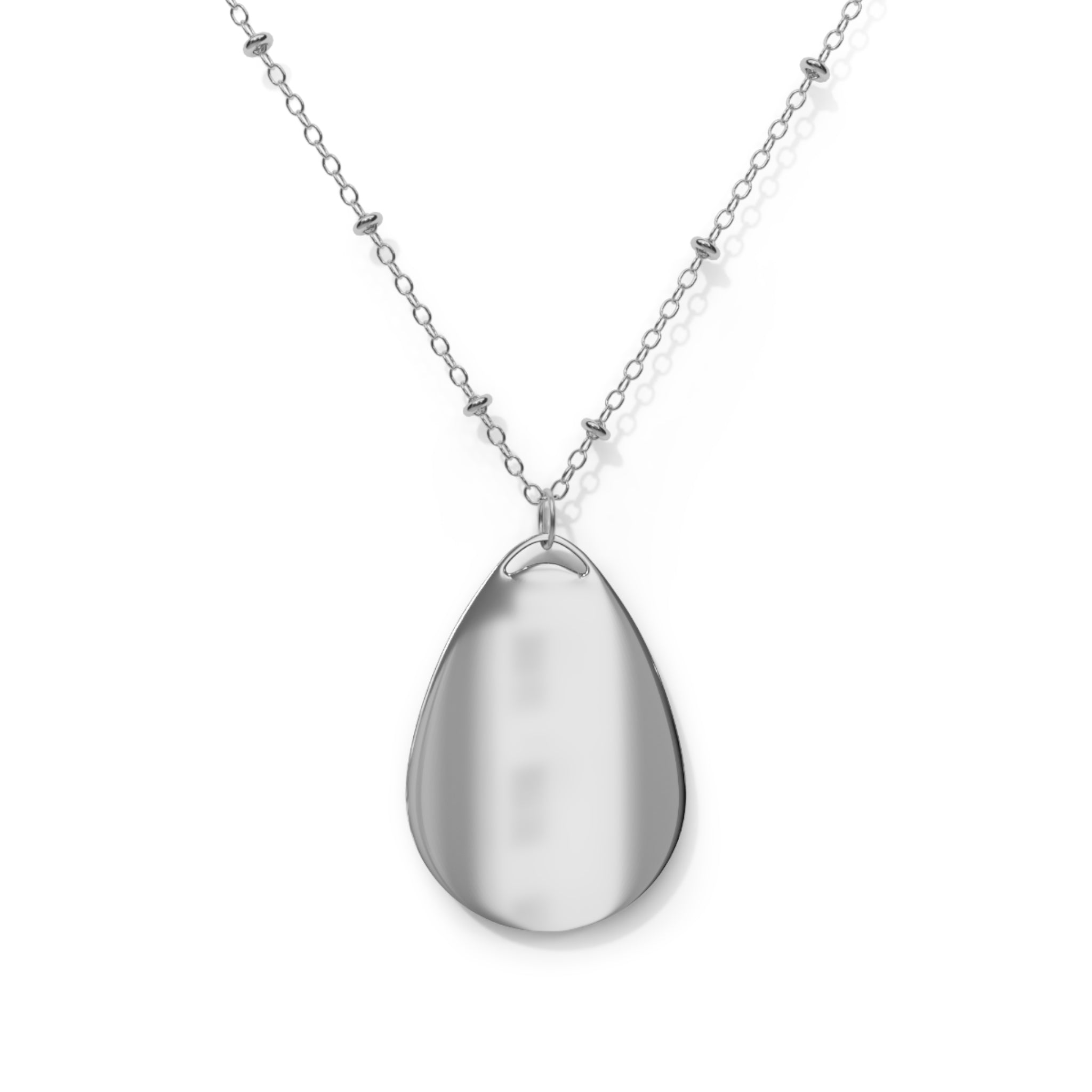 Personalized oval necklace, with the name 'Carmen ' Custom Pendant Jewelry, Elegant Gift for Her, Name Necklace, Mother's Day Necklace, Unique Jewelry 