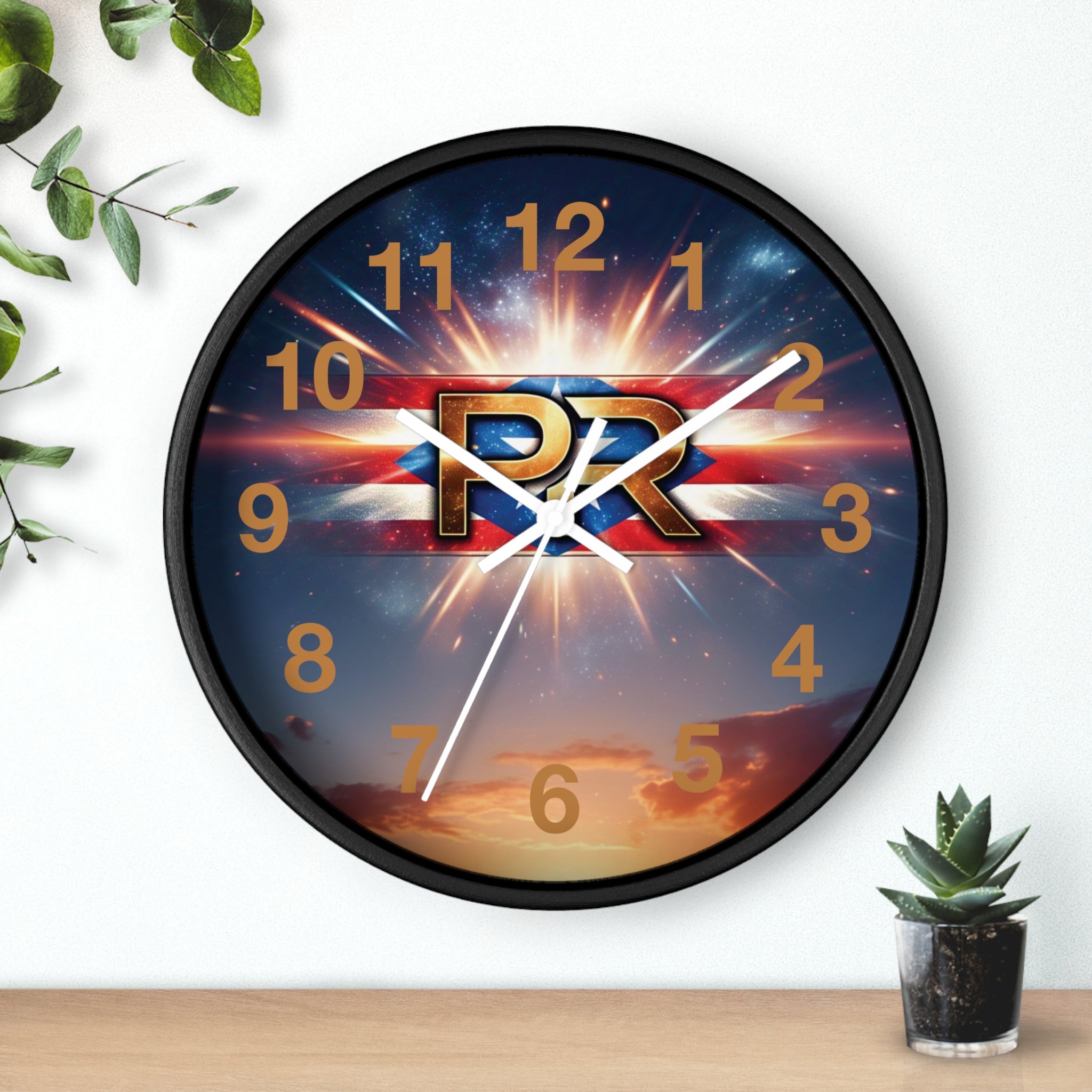 Reloj de pared elegante Cosmic PR: perfecto para la decoración del hogar o la oficina