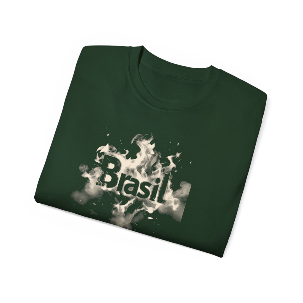 Camiseta estampada Smoke Brazil