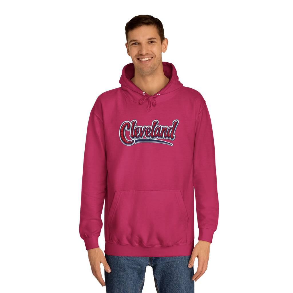 Cleveland Unisex College Hoodie - Cozy Casual Wear, College Spirit Wear, Team Apparel, Gift for Students, Perfect for Game Days 