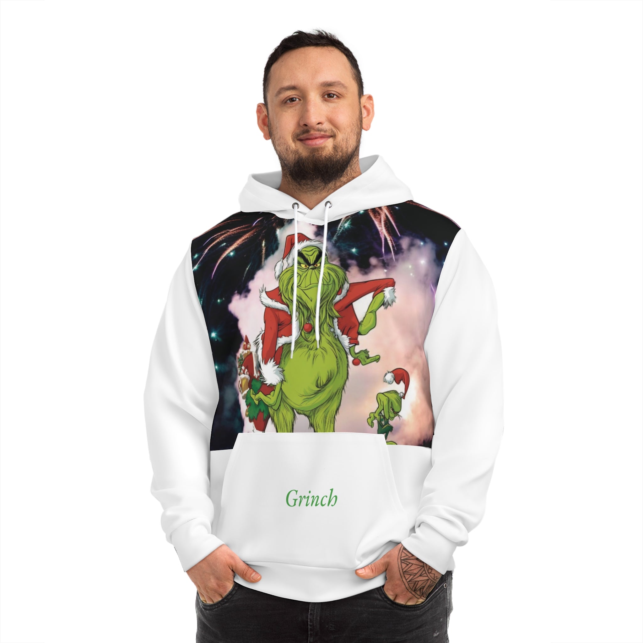Grinch Christmas Fashion Hoodie (AOP)