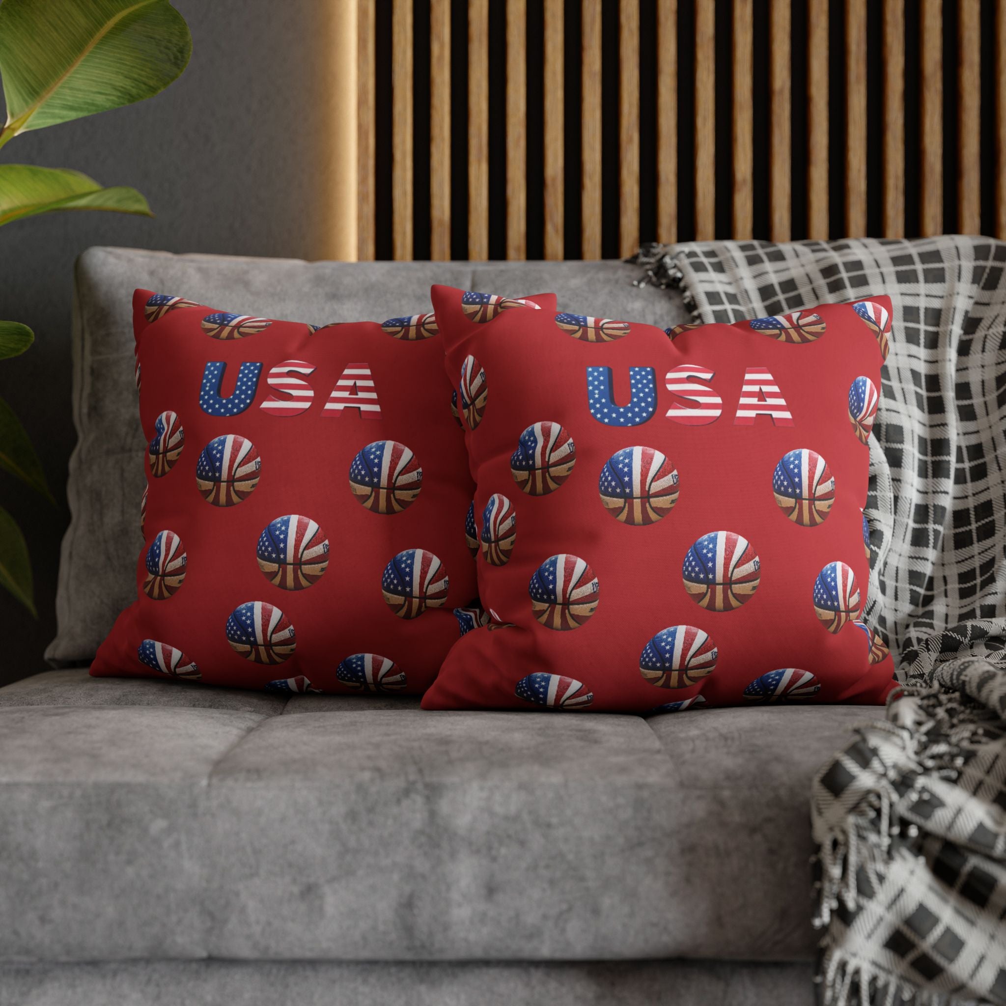 Square Poly Canvas Pillowcase