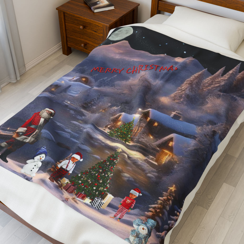 Christmas Velvet Blanket