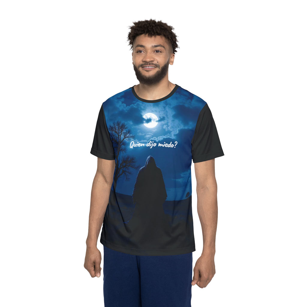 Camiseta Full Print "Quién Dijo Miedo?" - Noche de Luna y Misterio
