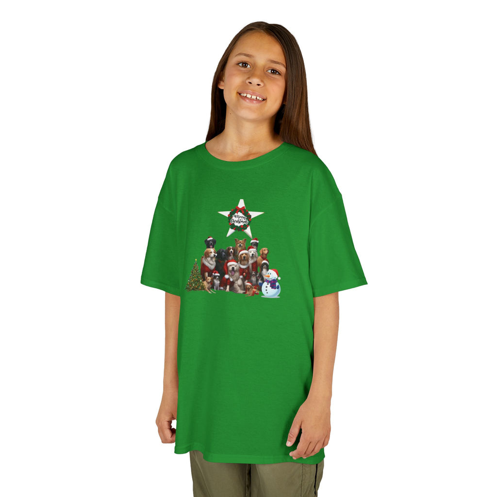 Christmas Kids Tee with Fun Holiday Design