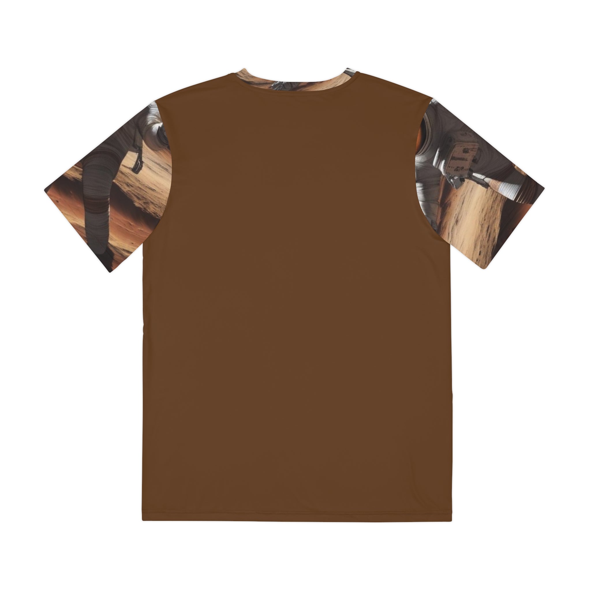 Men's Tee Shirt, with a beautiful image of the planet Mars