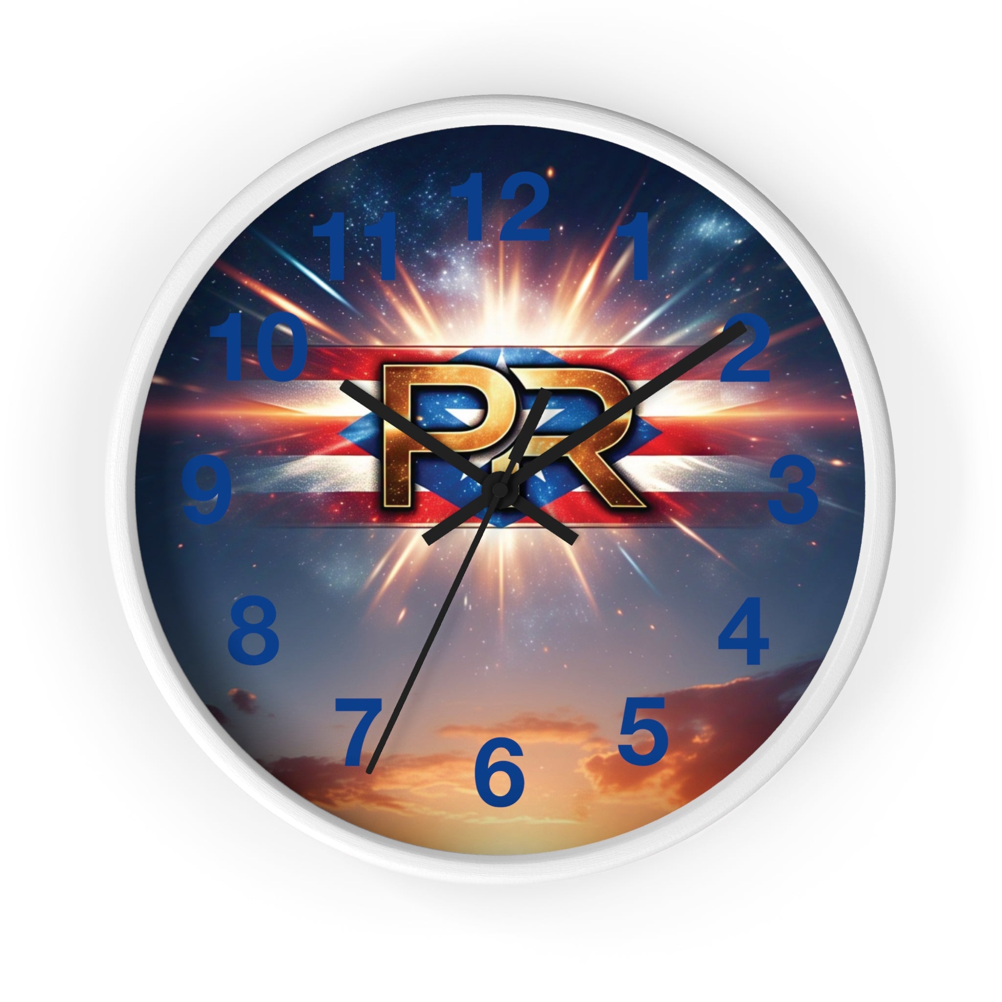 Reloj de pared Cosmic PR: diseño moderno para espacios con estilo