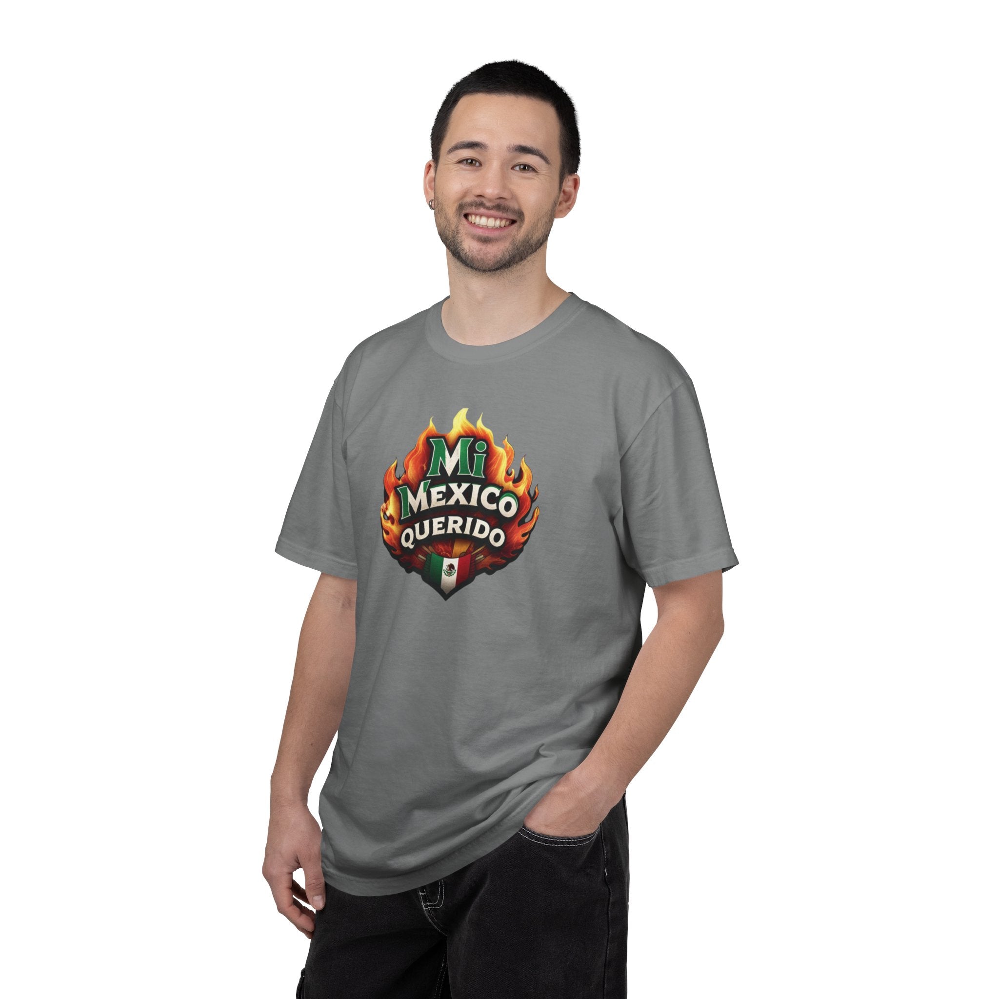 Mi Mexico Querido Flame Graphic Unisex T-Shirt
