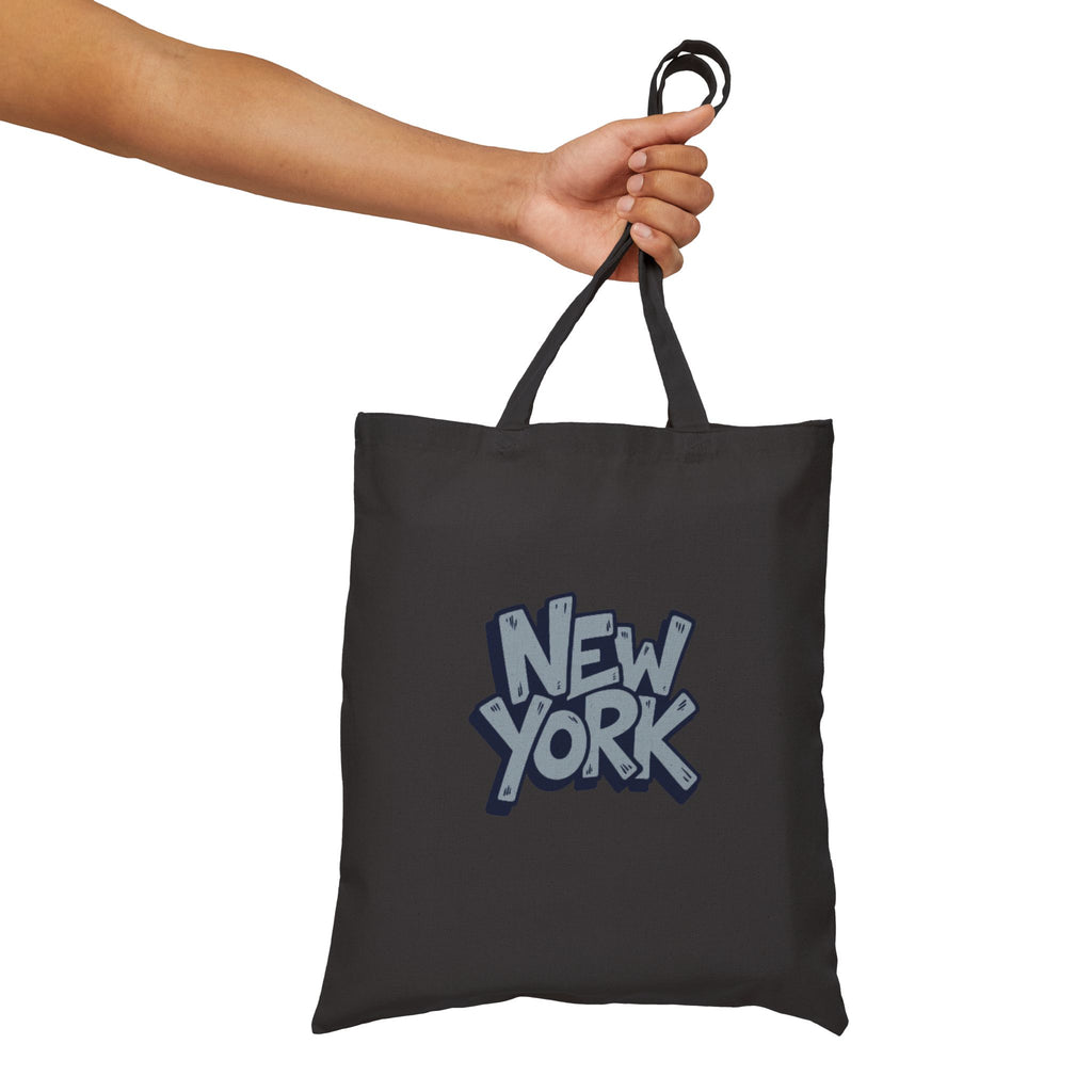 New York Graffiti Cotton Tote Bag