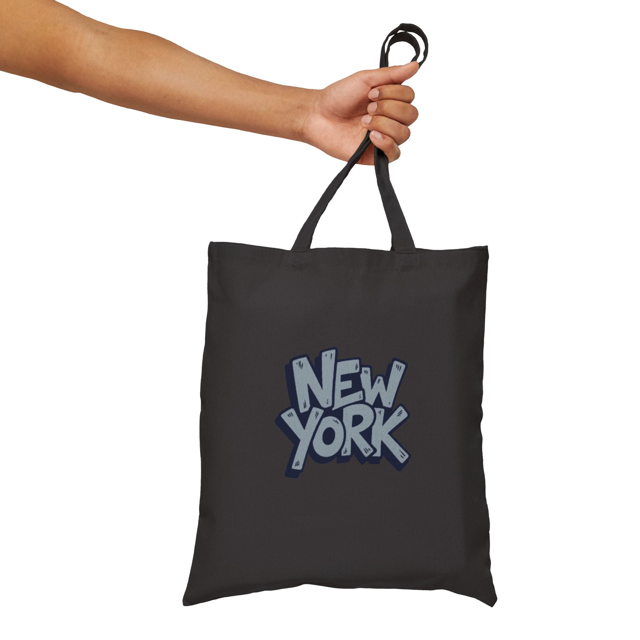 New York Graffiti Cotton Tote Bag