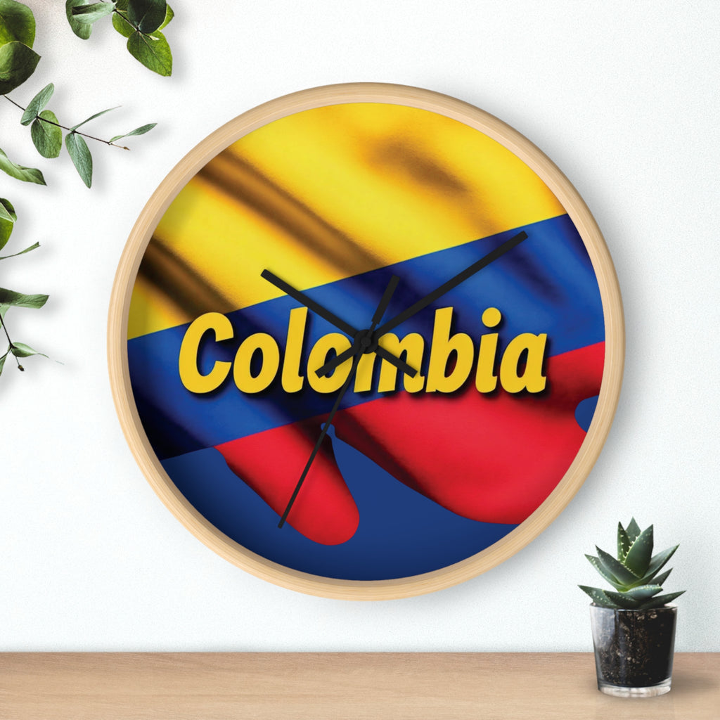 Reloj de pared colombiano