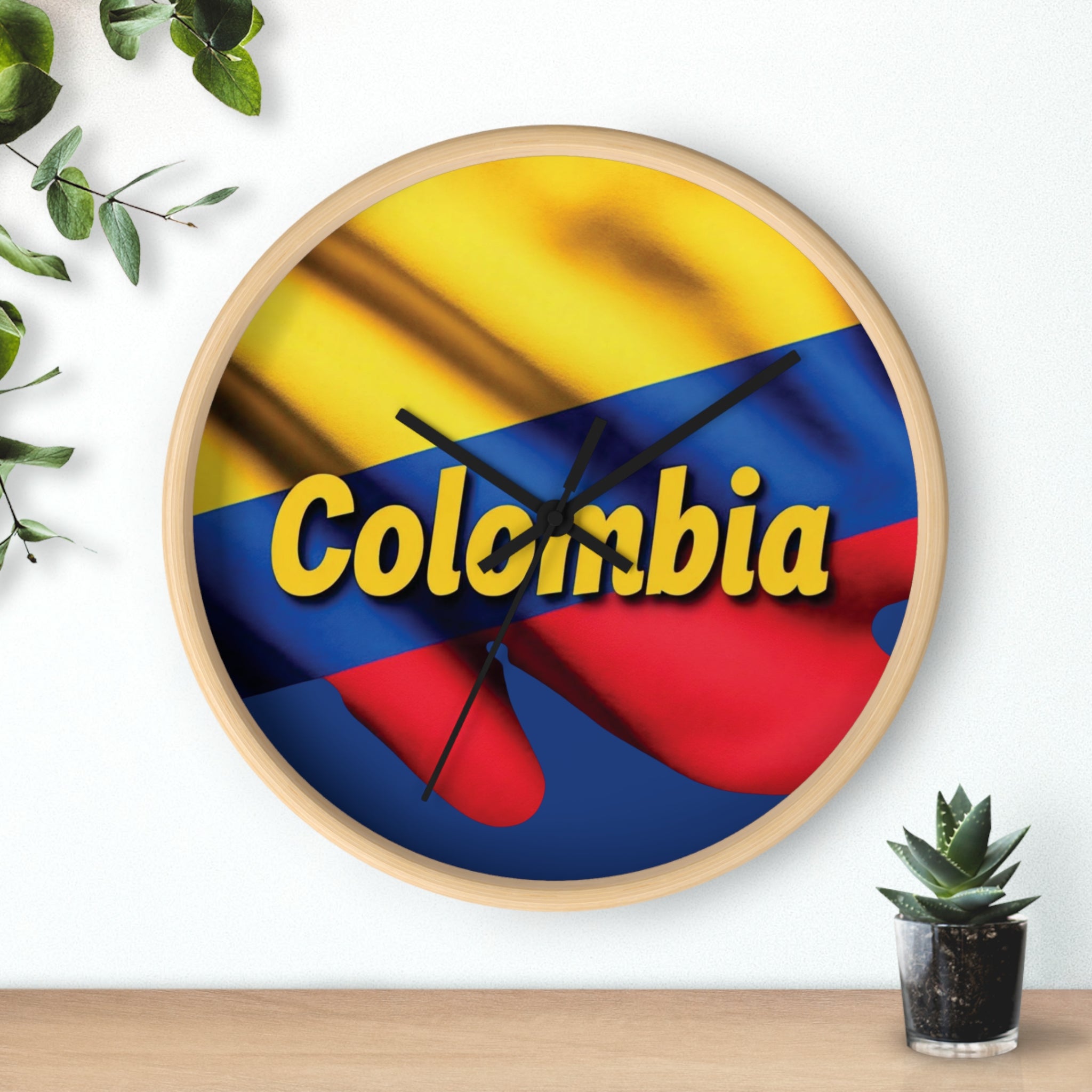 Reloj de pared colombiano