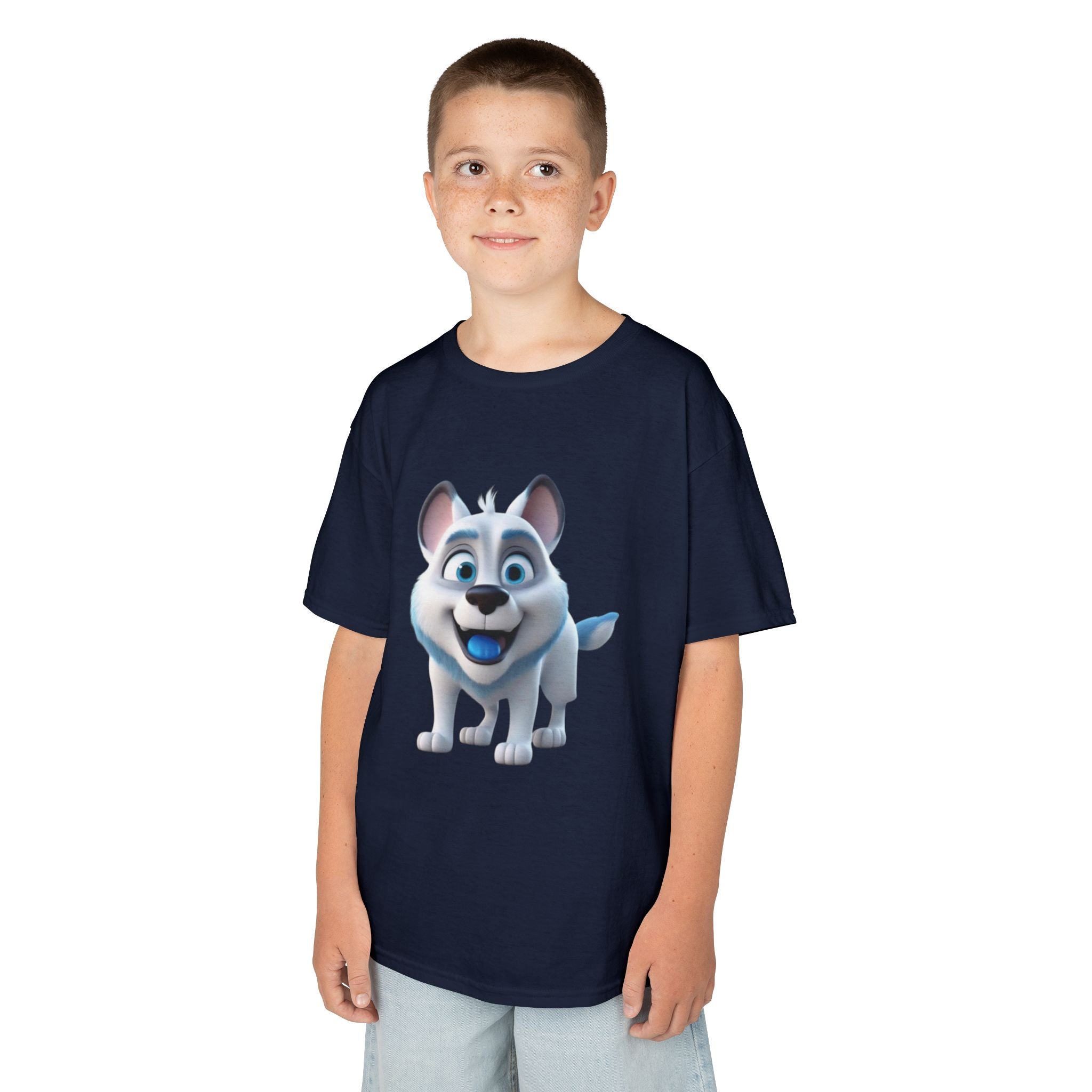 Kids Tee Happy Dog Lovers Gift 