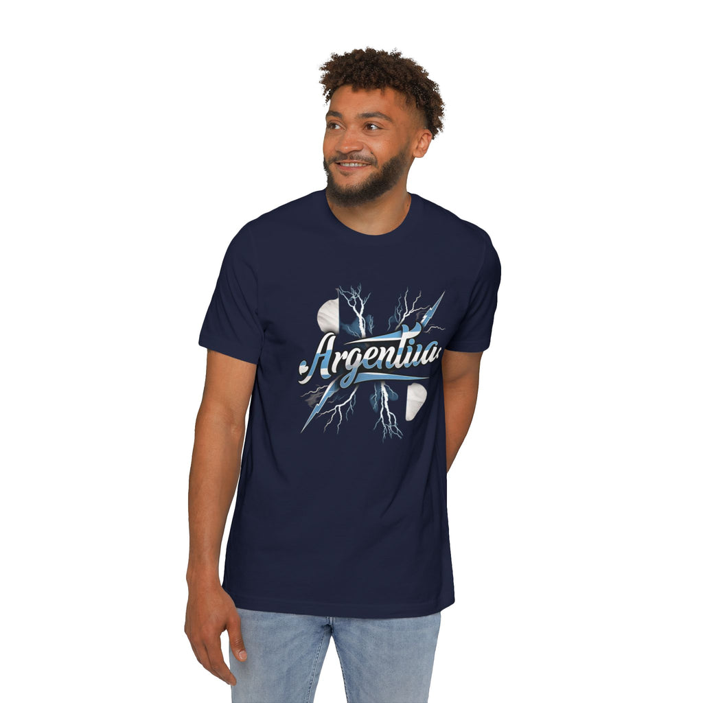 Camiseta gráfica de Argentina: estilo casual, unisex, hecha en EE. UU.