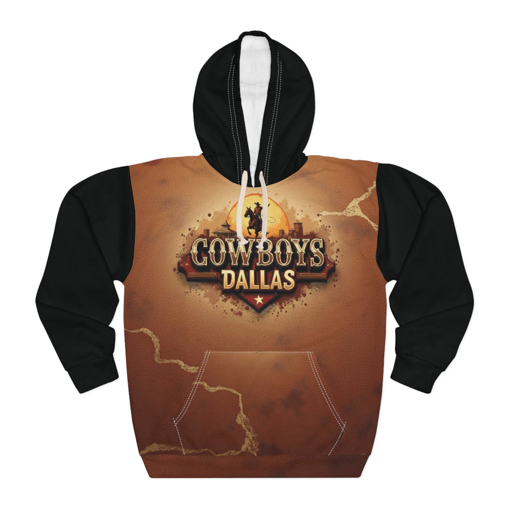 Cowboys Pullover Hoodie | Unisex AOP | Comfortable Sweatshirt , Gift for Him/Her, Tailgating Apparel