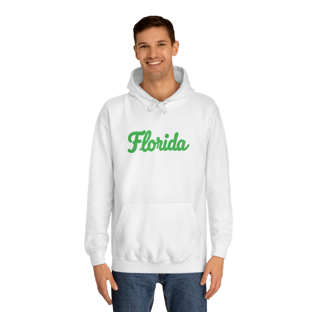 Florida Unisex College Hoodie, Cozy Sweatshirt, College Apparel, Graduation Gift, College Fan Gear, Casual Wear 