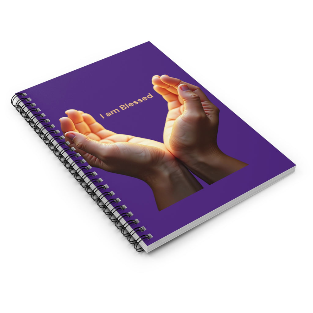 Inspirational Spiral Notebook, Motivation Journal, Gift for Students, Self-Improvement, Spiritual Reminder