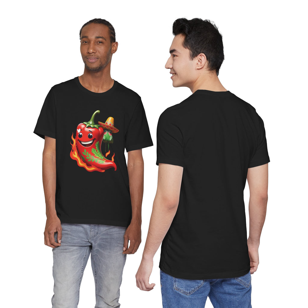 Hot Chili Pepper Graphic Tee - Perfect for party celebrations!