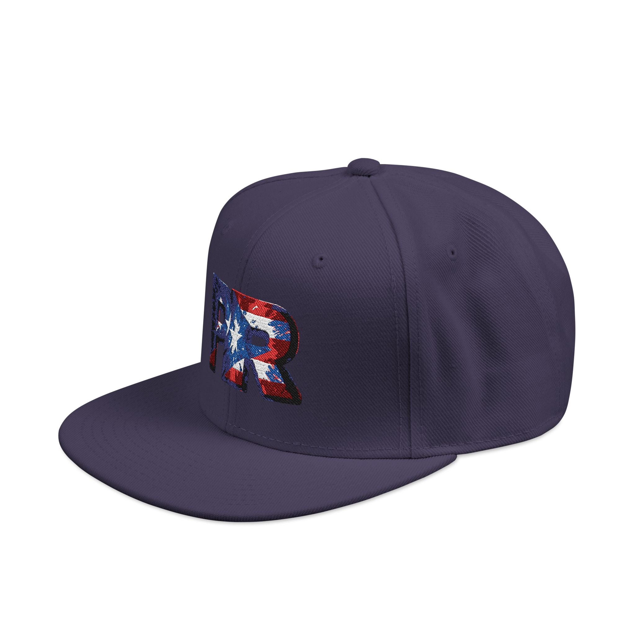 Gorra patriótica de PR | Gorra con la bandera de Puerto Rico bordada | Moda ajustable y moderna