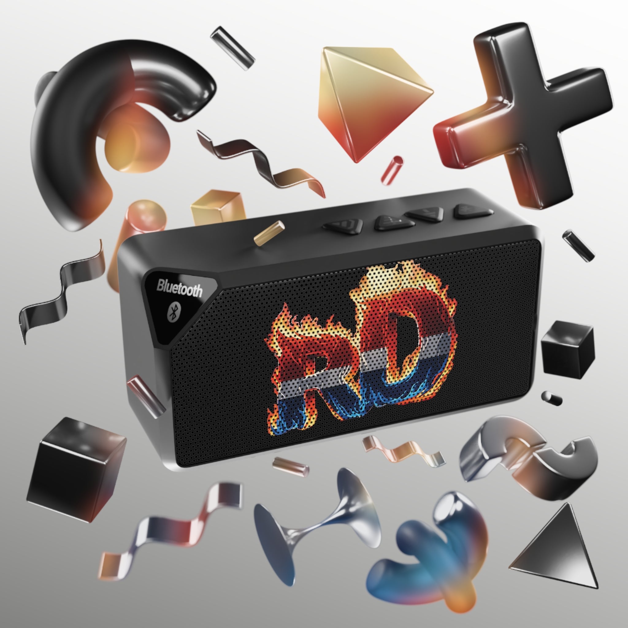 Altavoz Bluetooth de diseño personalizado dominicano: sonido portátil para amantes de la música