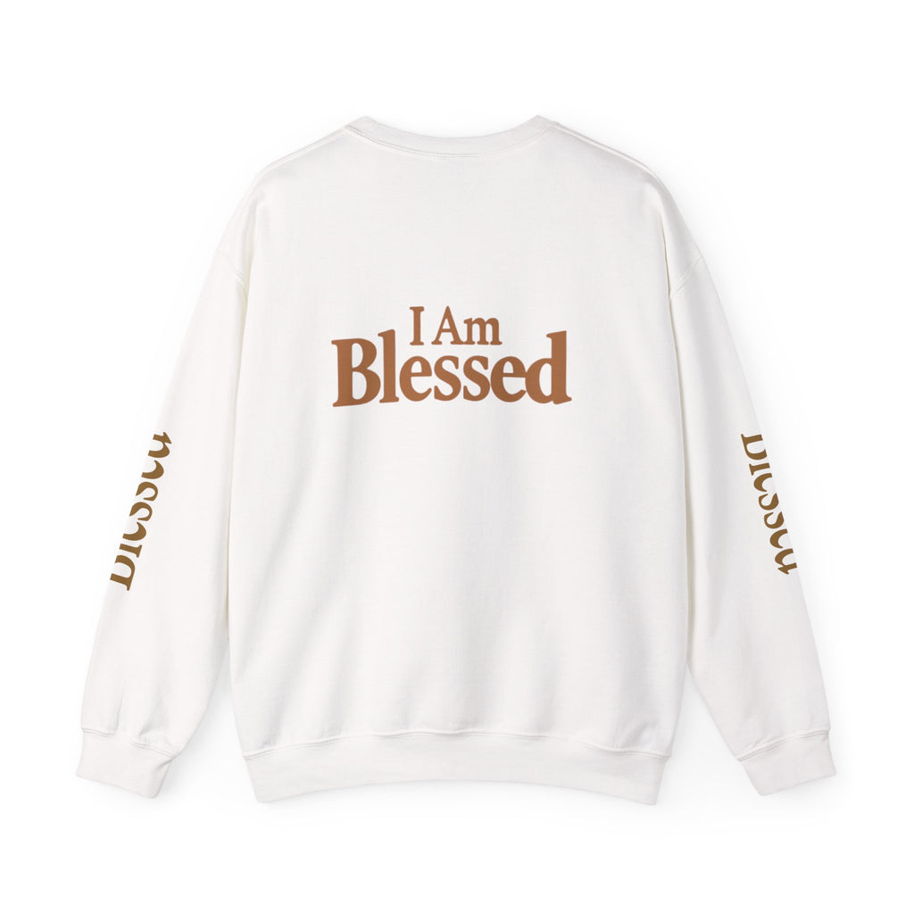 Unisex Heavy Blend™ Crewneck Sweatshirt with 'I Am Blessed' Design, Cozy Gift for Thanksgiving, Affirmation Apparel, Inspirational [...]