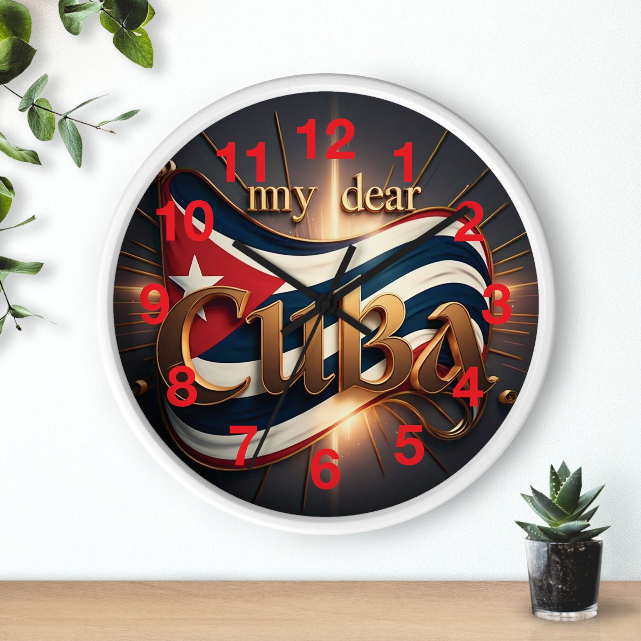 Reloj de pared cubano