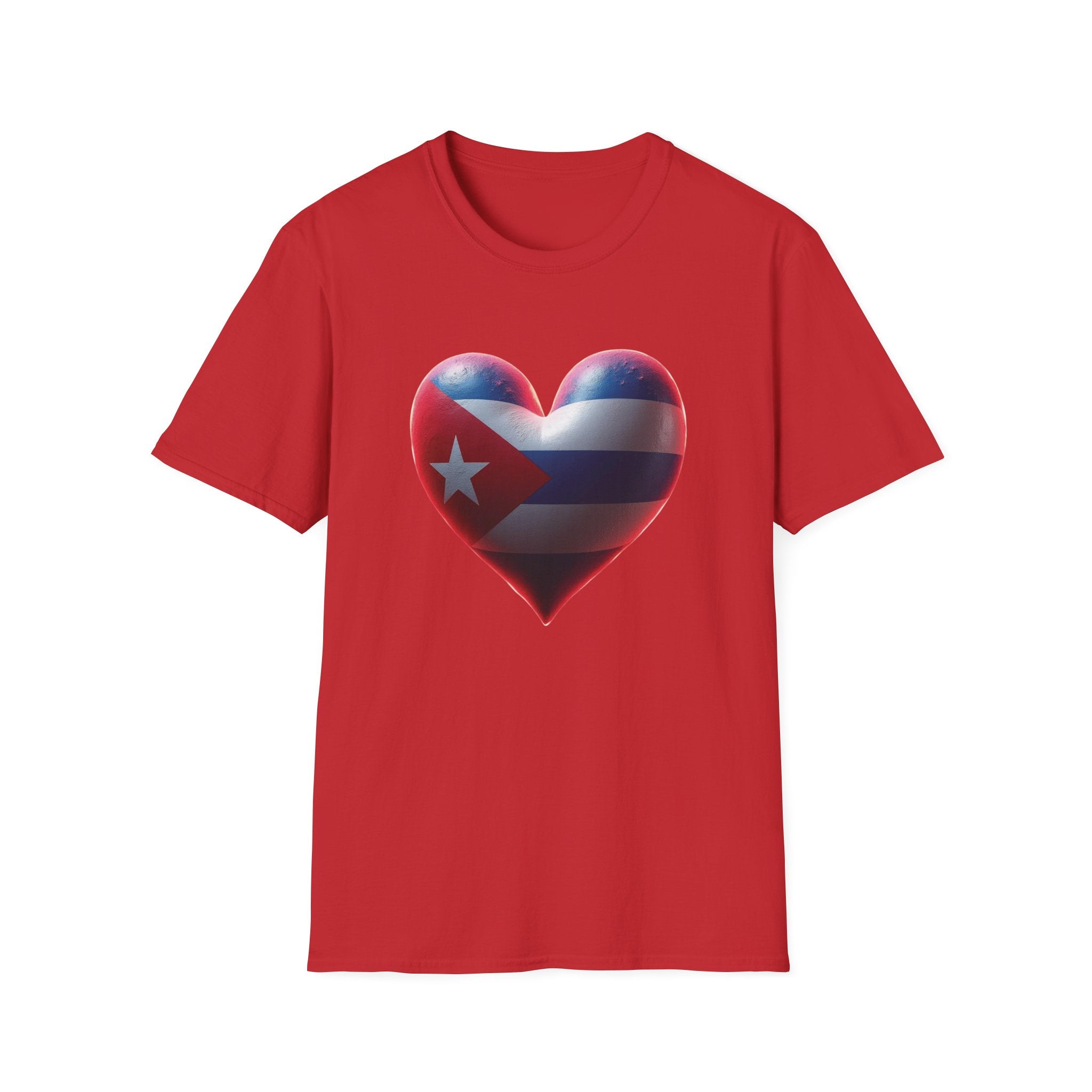 Camiseta cubana unisex de estilo suave