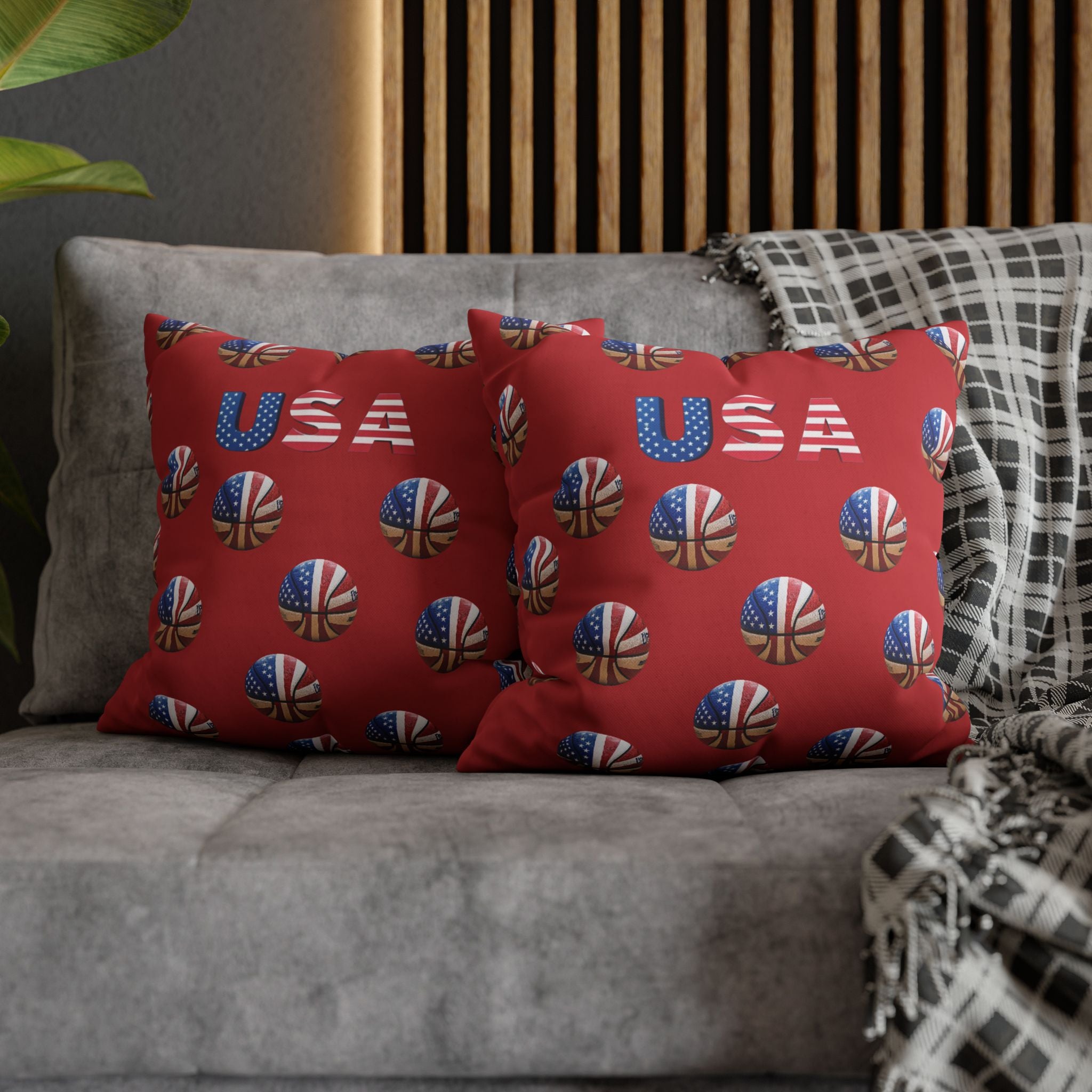 Square Poly Canvas Pillowcase
