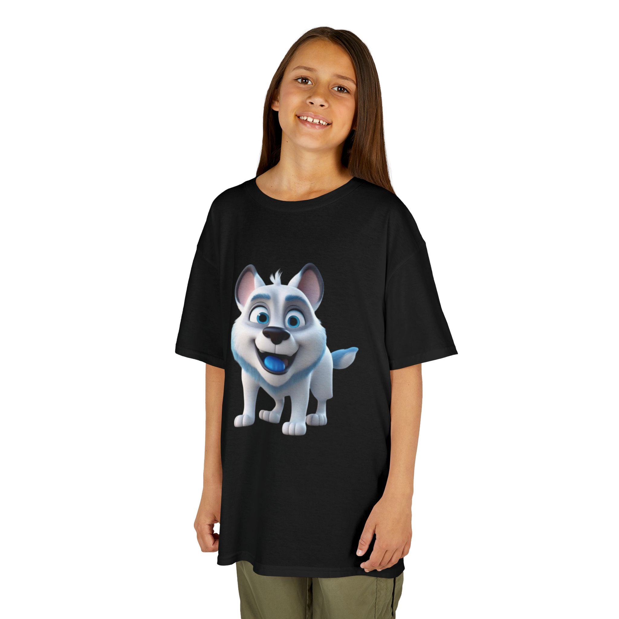Kids Tee Happy Dog Lovers Gift 