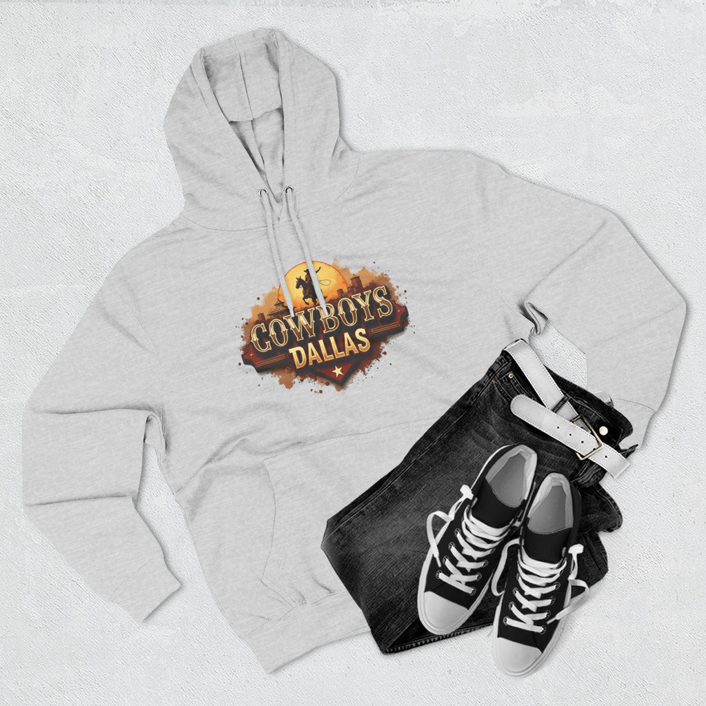 Cowboys Fleece Hoodie, Cozy Sports Apparel, for Gifts, Game Day Outfit, Casual Streetwear, Unisex Hoodie 