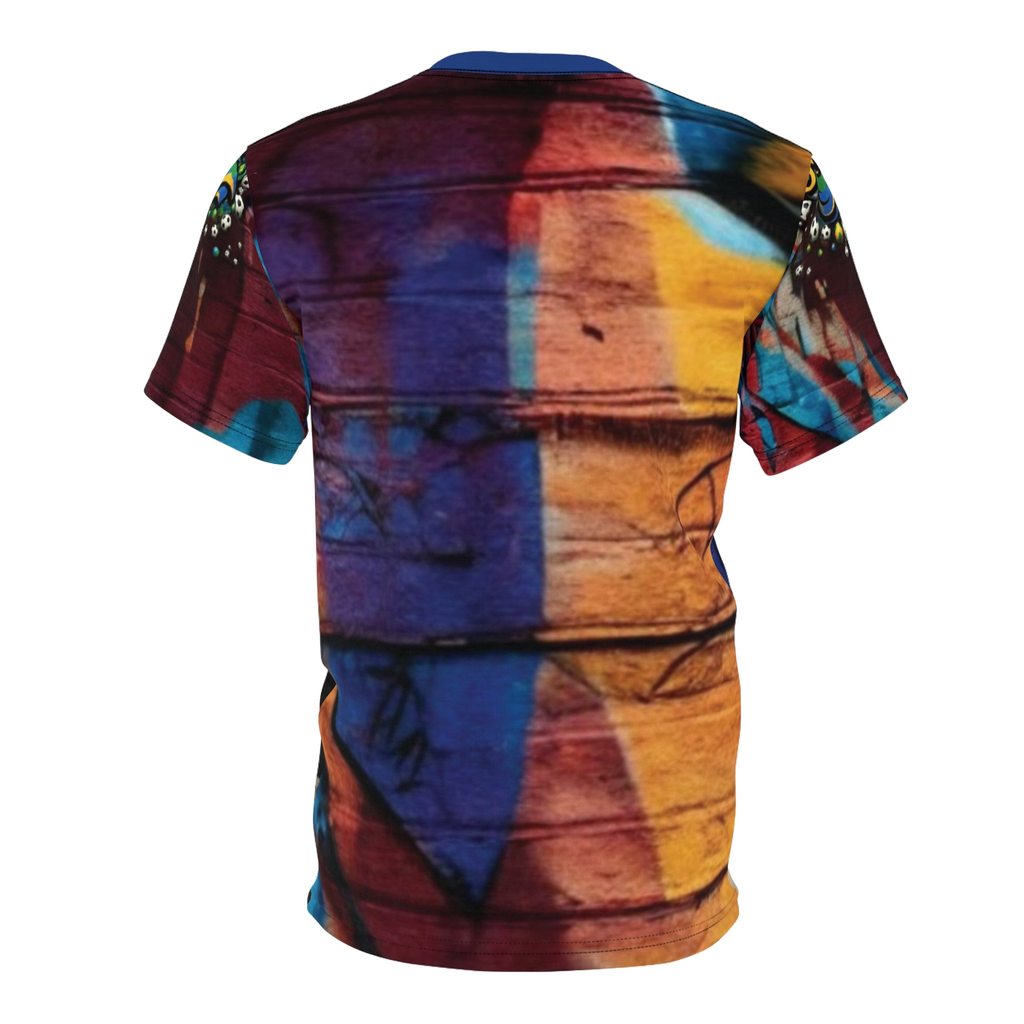 Camiseta vibrante do Brasil para fãs