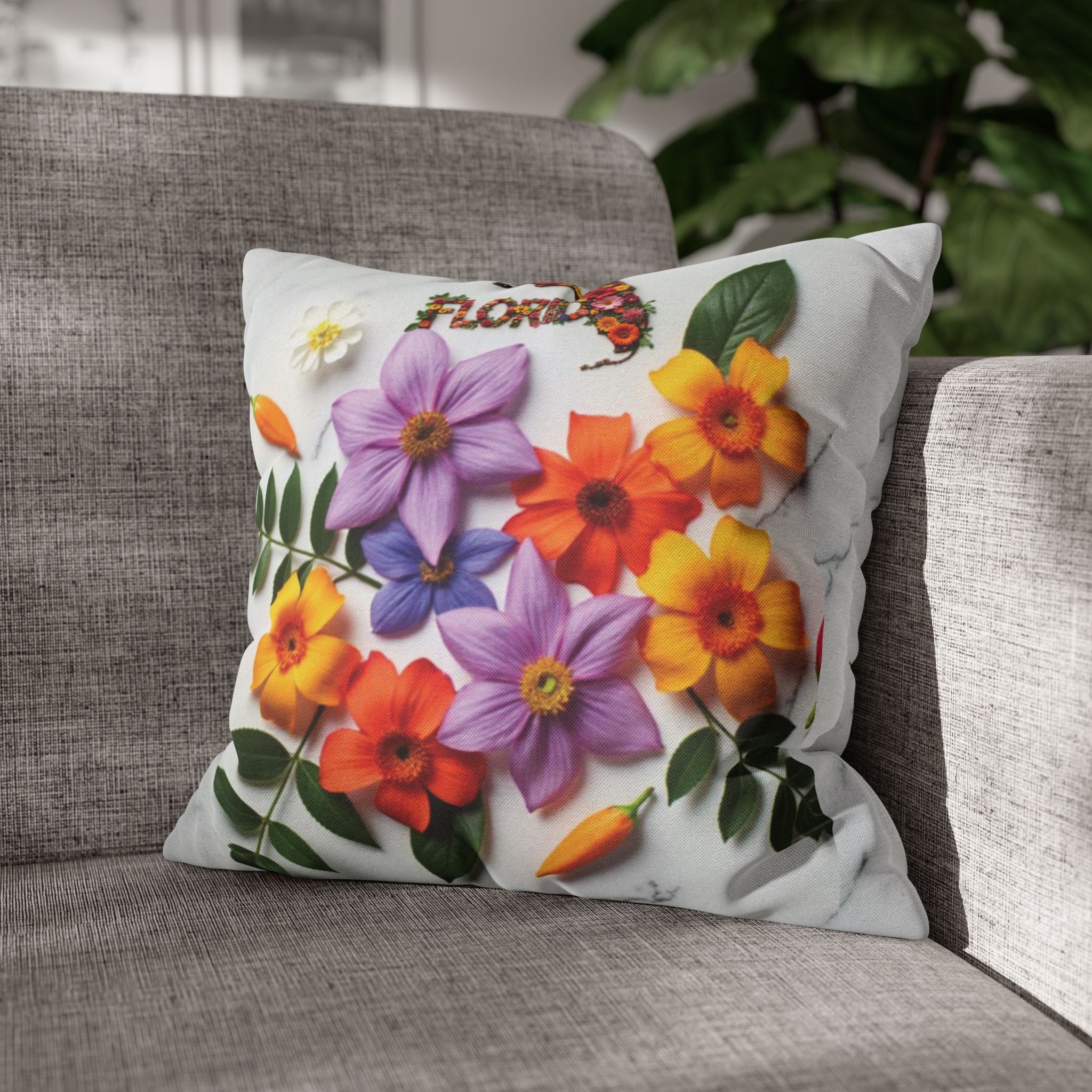 Floral cushion cover “Florida” – Tropical style for your home