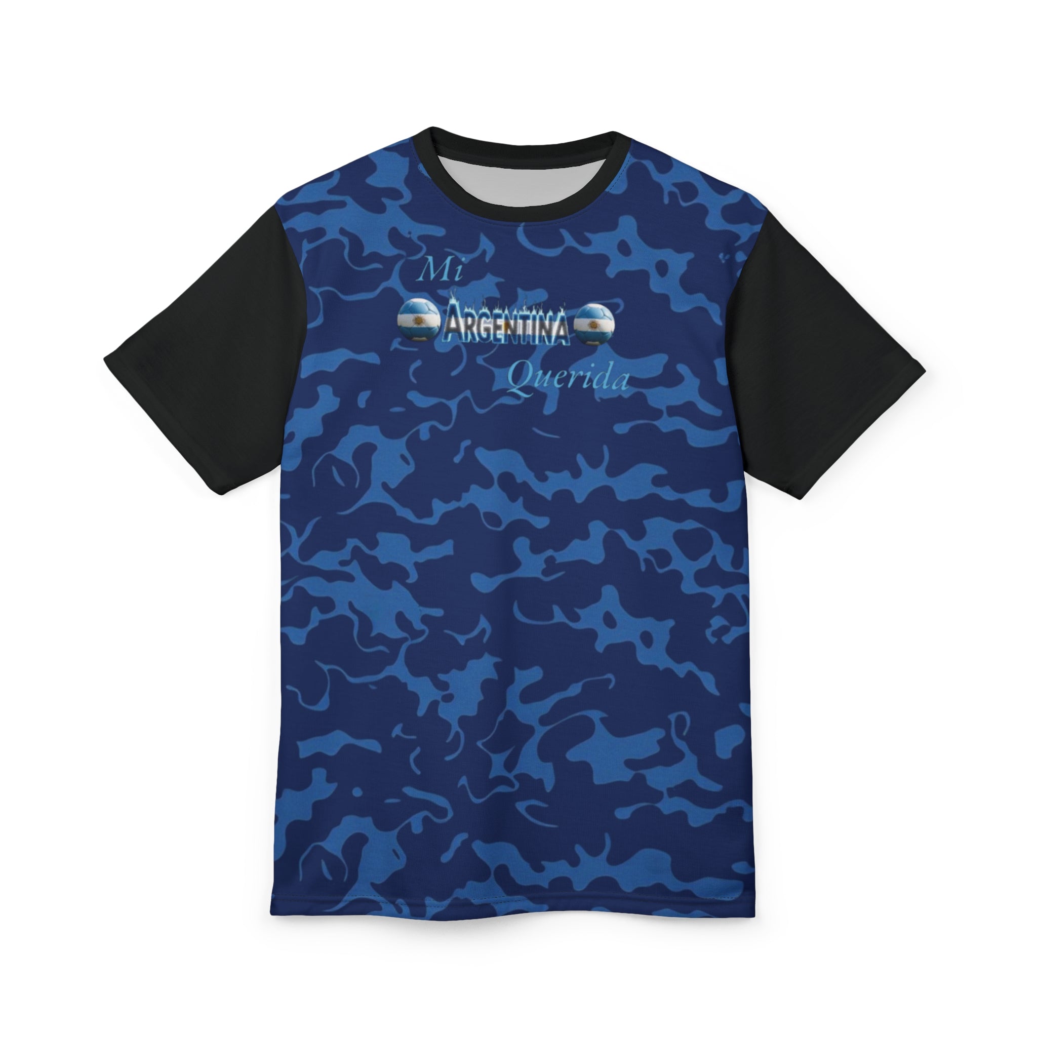 Camiseta de camuflaje personalizada - Camiseta unisex "Mi Argentina Querida" para los argentinos orgullosos