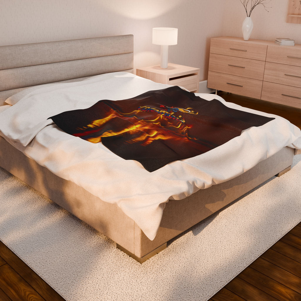 Manta de terciopelo de felpa - Diseño colombiano