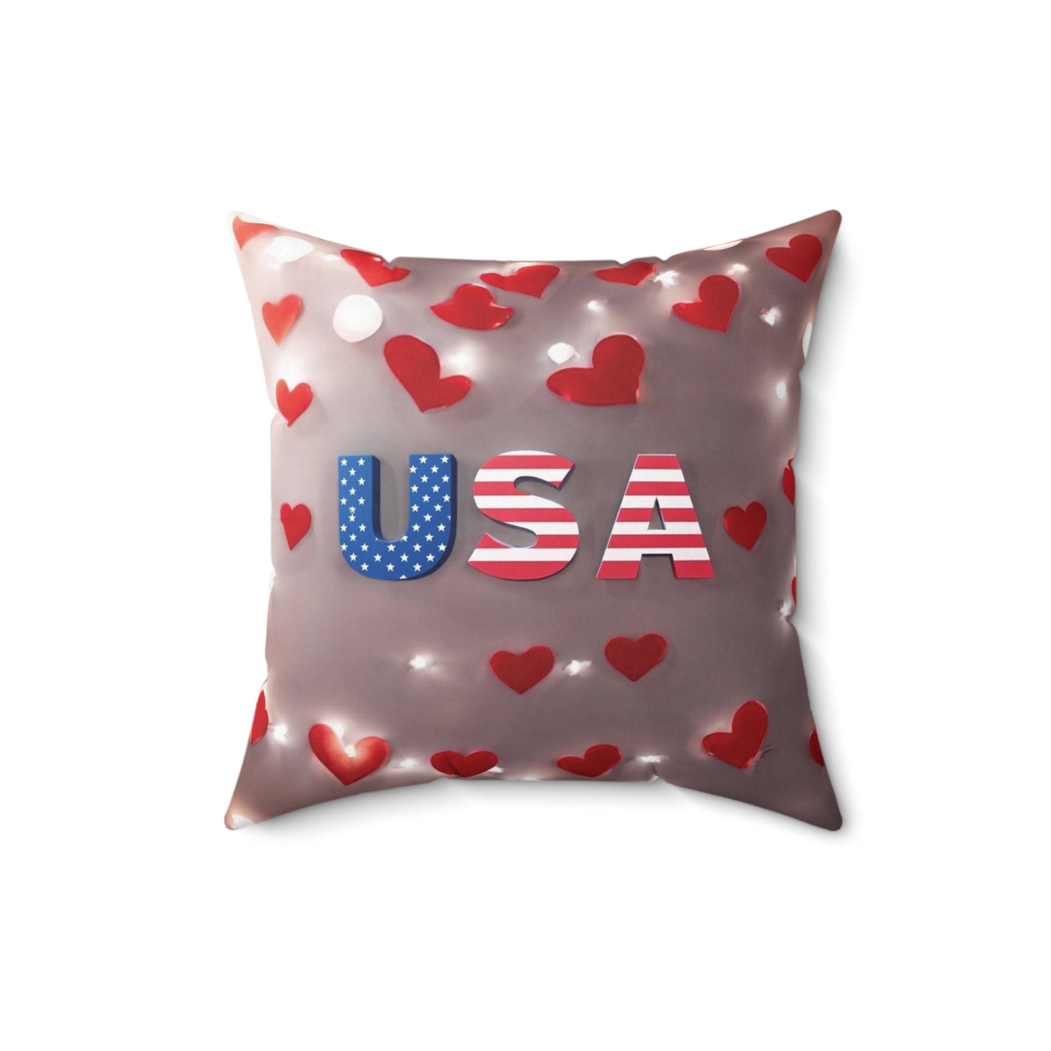 Spun Polyester Square Pillow