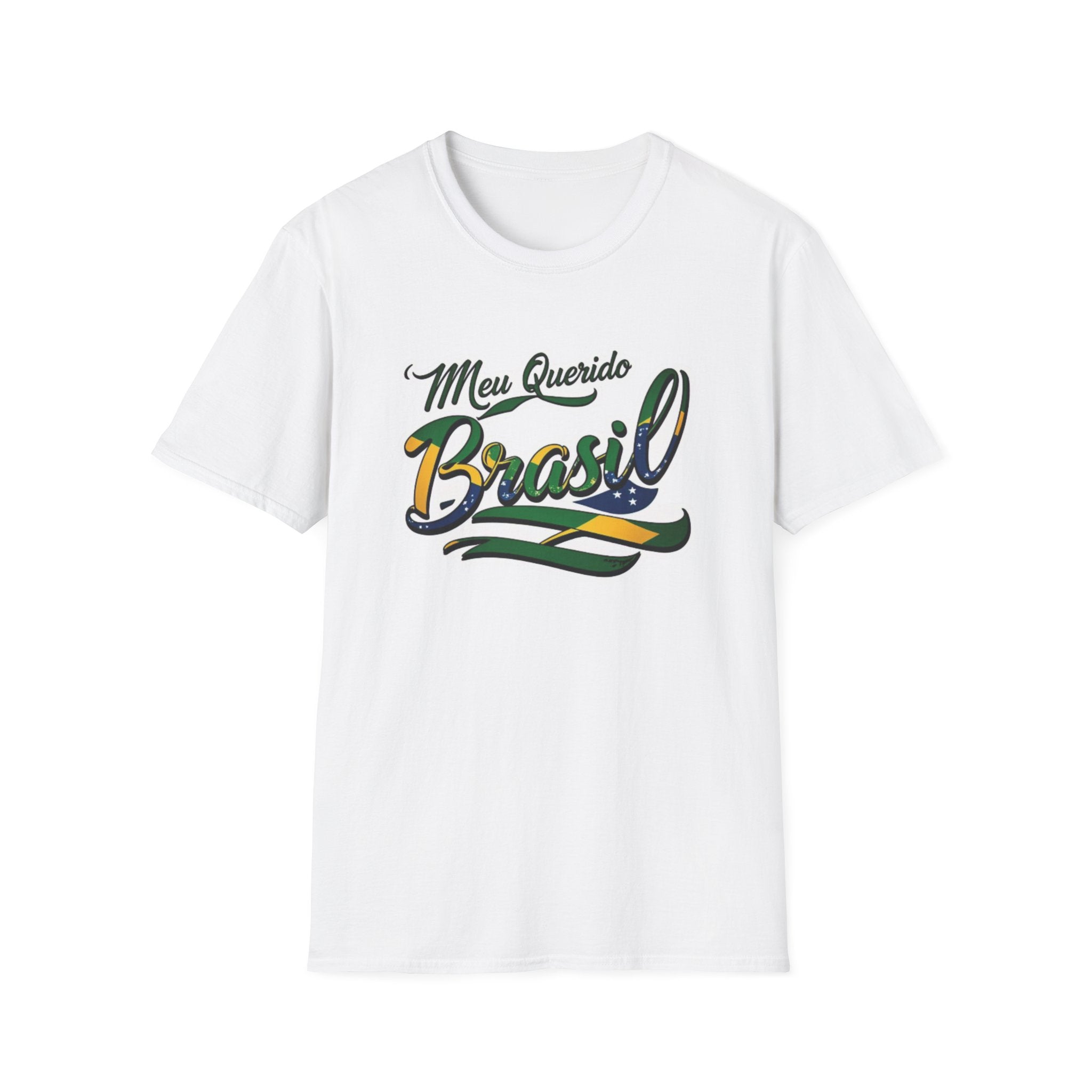 Camiseta Softstyle Unissex Meu Querido Brasil - Celebre o Brasil com Conforto