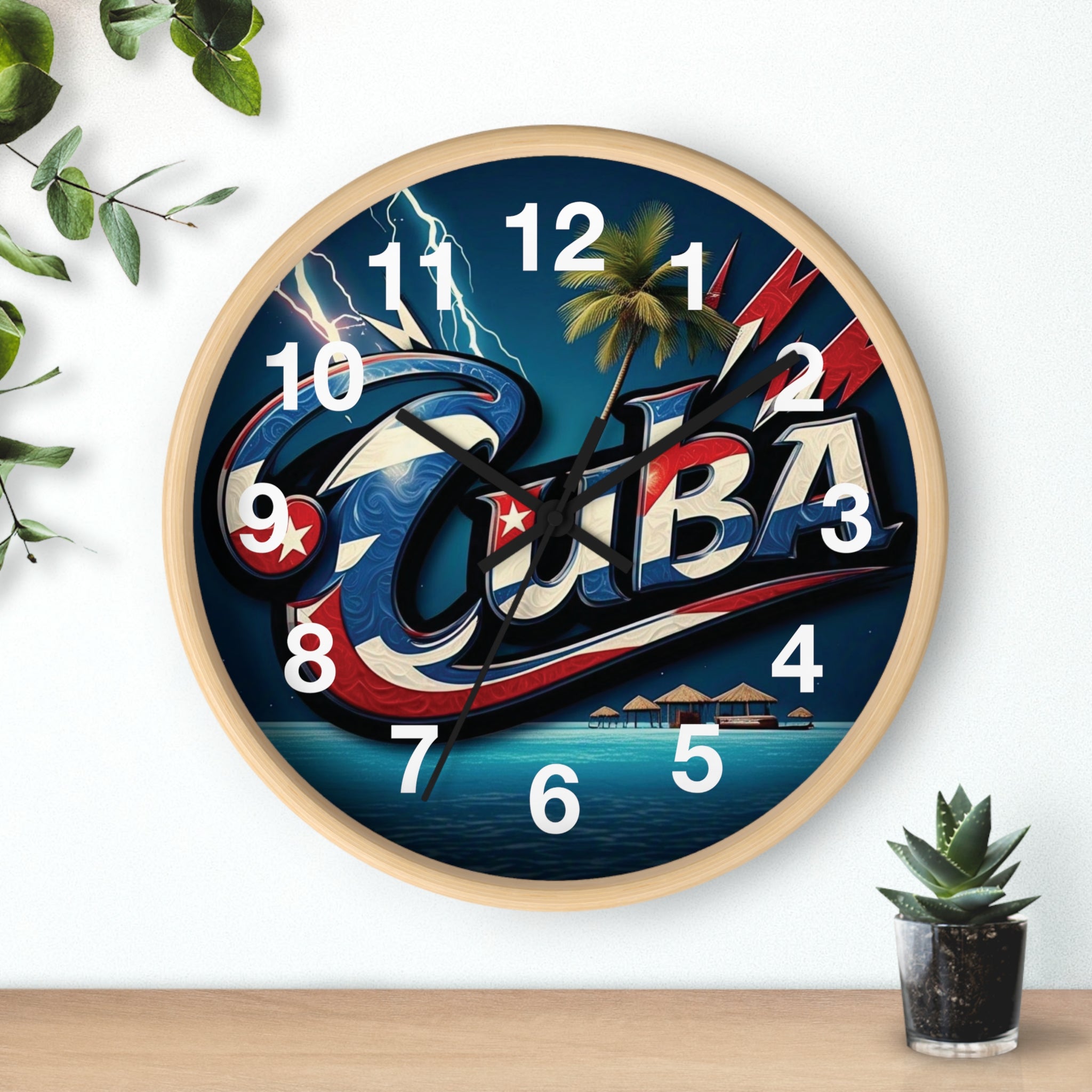 Reloj de pared cubano