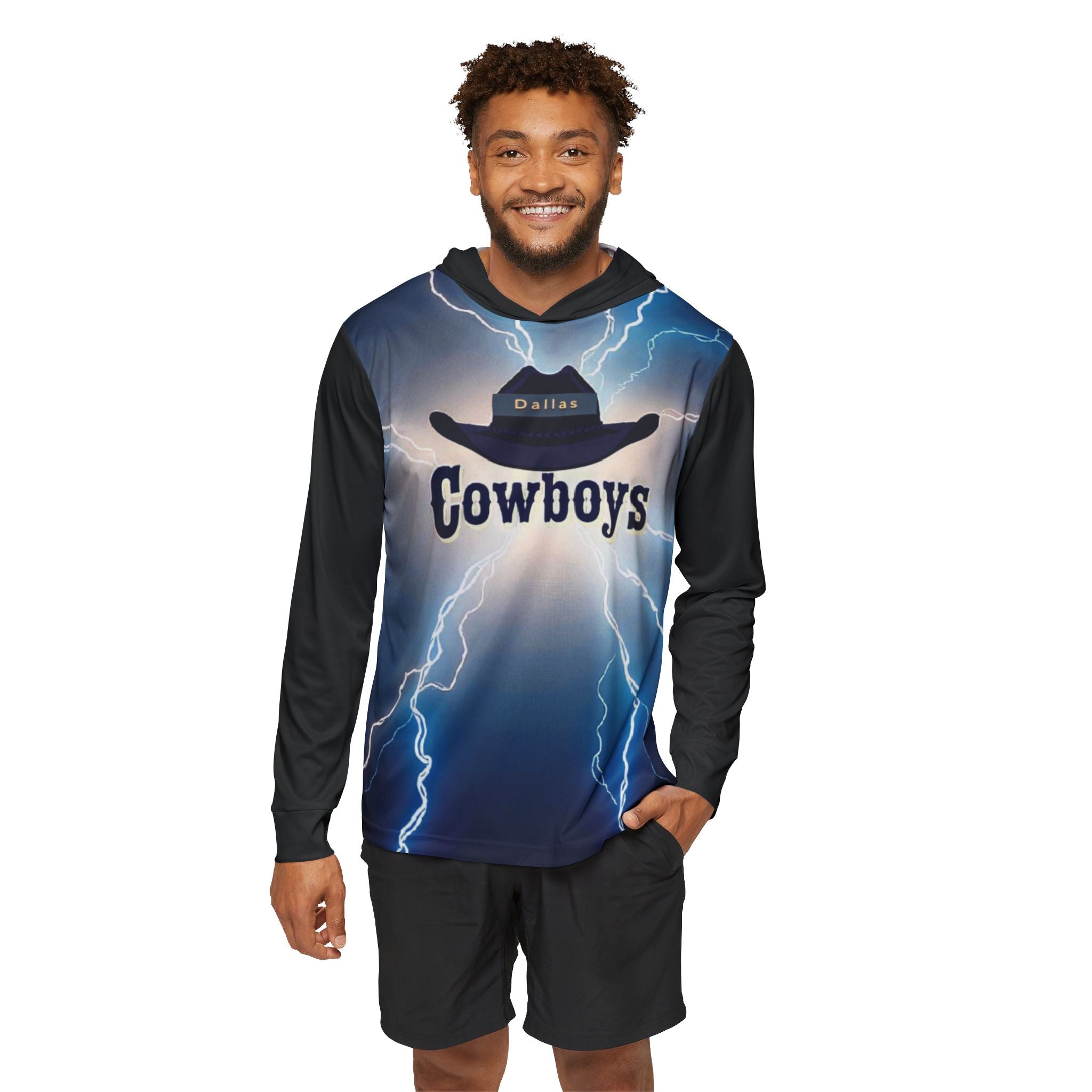 Cowboys Warmup Hoodie, Athletic Wear, for Gifts , Outdoor Activities, Comfortable Hoodie 