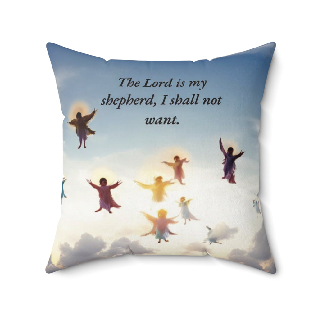 Inspirational Bible Verse Pillow, Faith Decor, Religious Home Accent, Cozy Gift, Christian Cushion