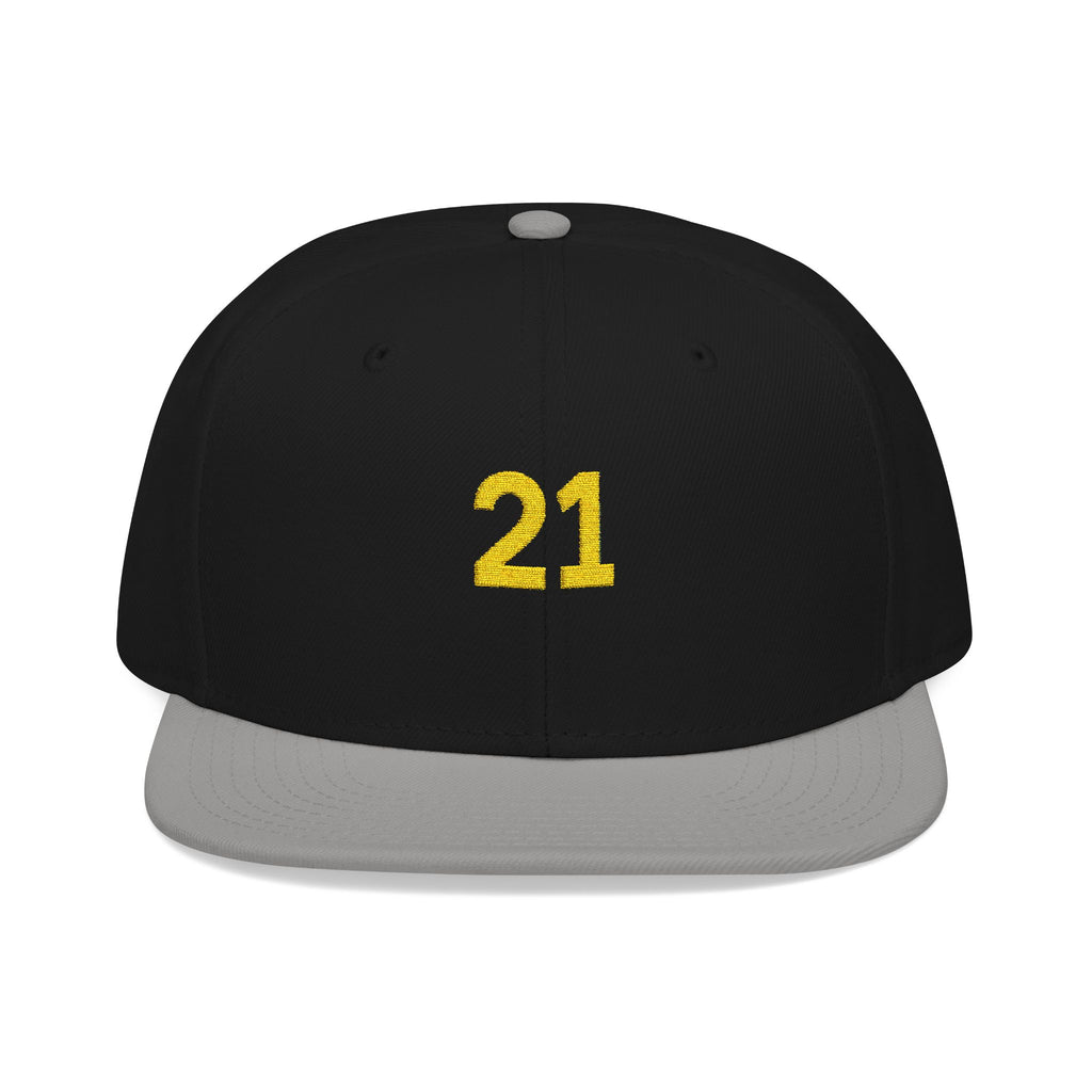 Gorra snapback bordada personalizada - Diseño Bold 21