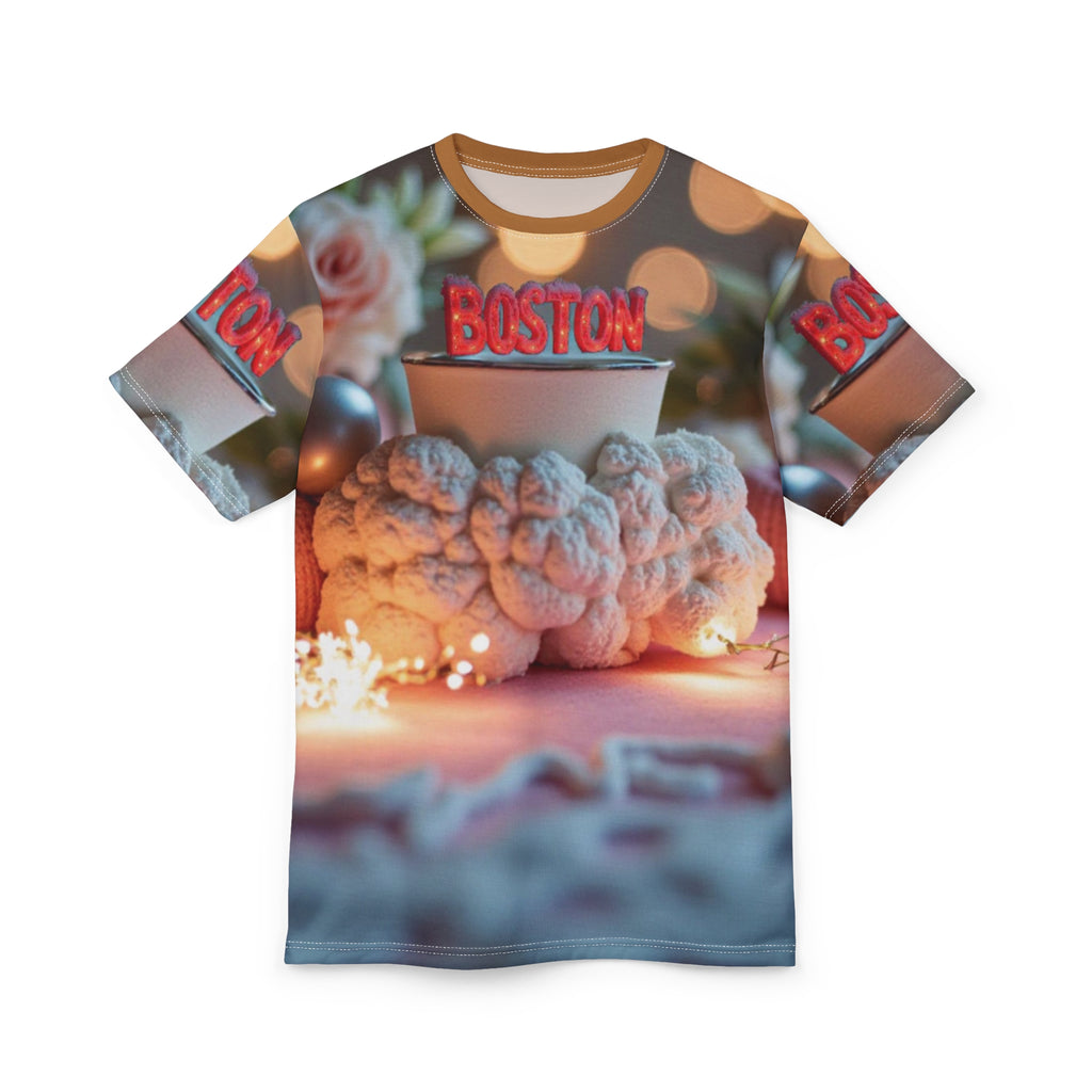 Boston Themed Unisex Cut & Sew Tee - Perfect for Tours, Casual Outings, Gifts, Travel, Boston Lovers