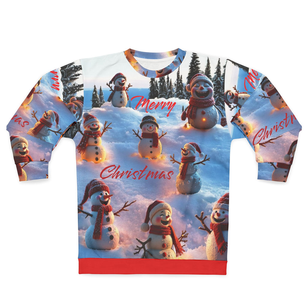 Christmas Snowman Unisex Sweatshirt