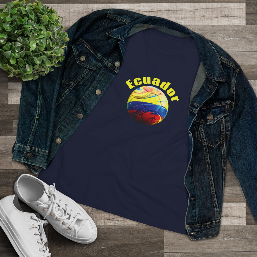 Ecuador Soccer Ball Graphic Tee