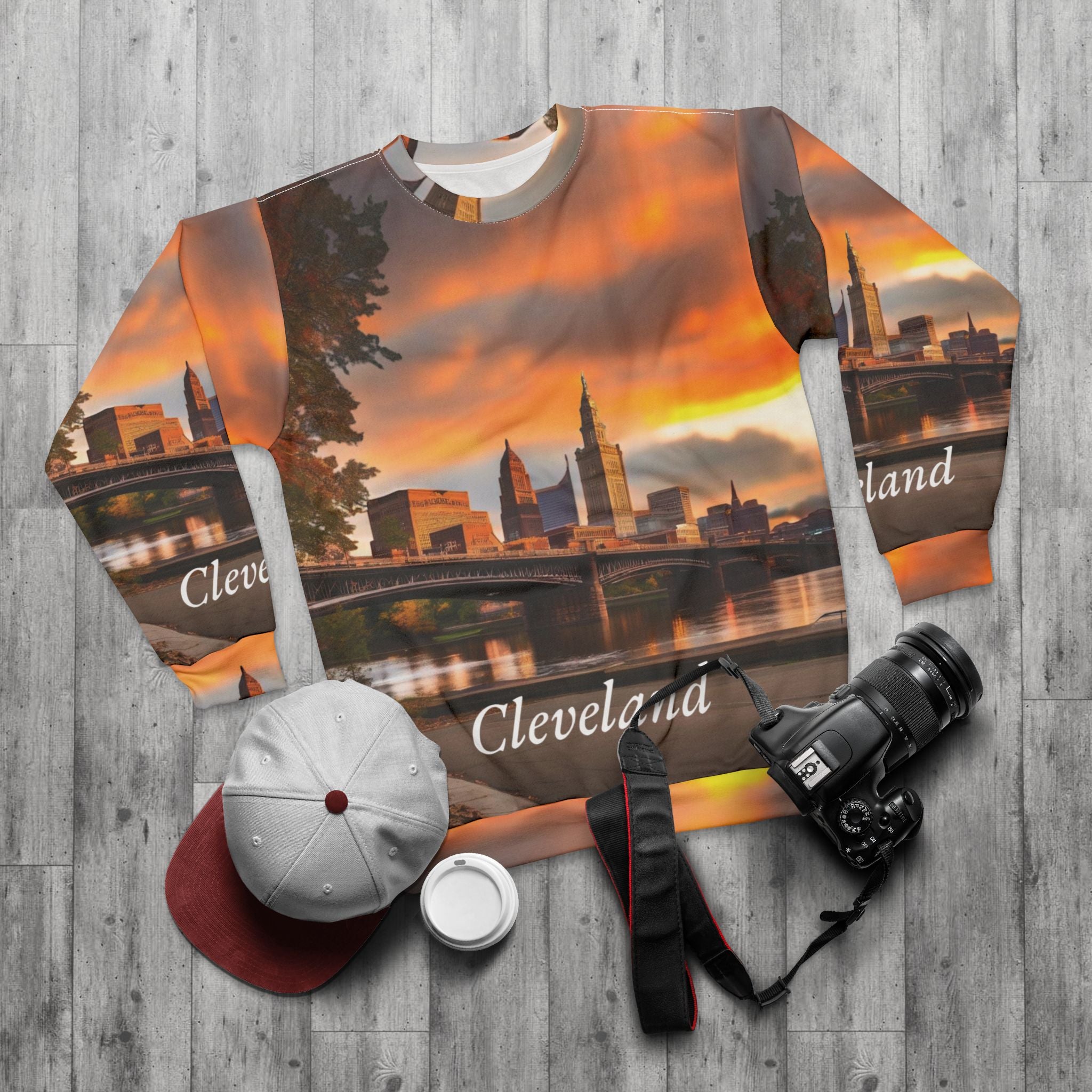 Cleveland Sunset Unisex Sweatshirt 