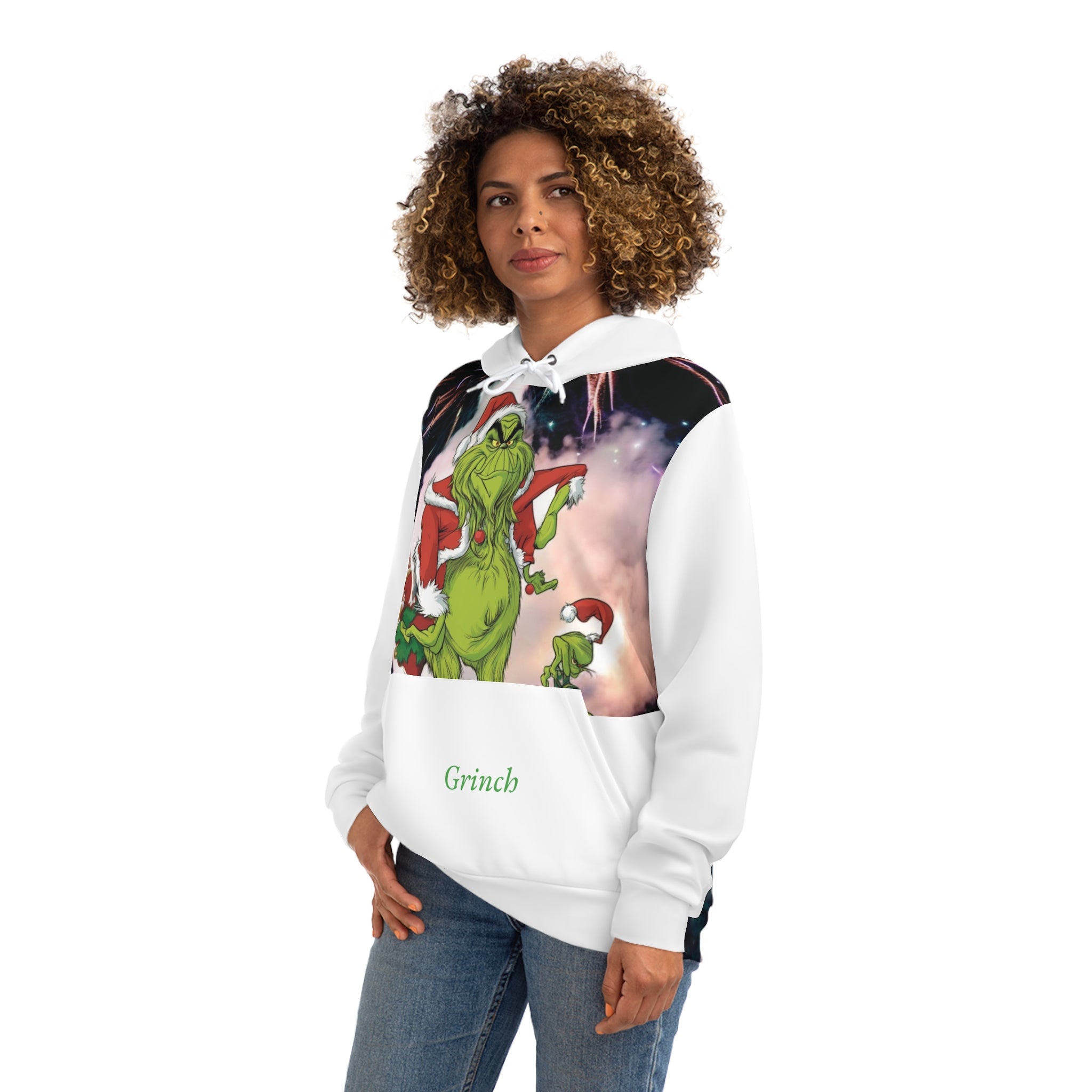 Grinch Christmas Fashion Hoodie (AOP)