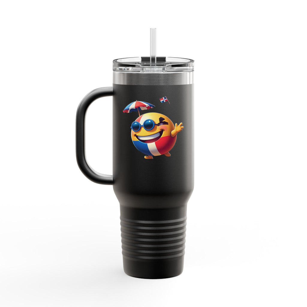 Dominican Republic Travel Mug - 40 oz. Perfect for the beach and travel.